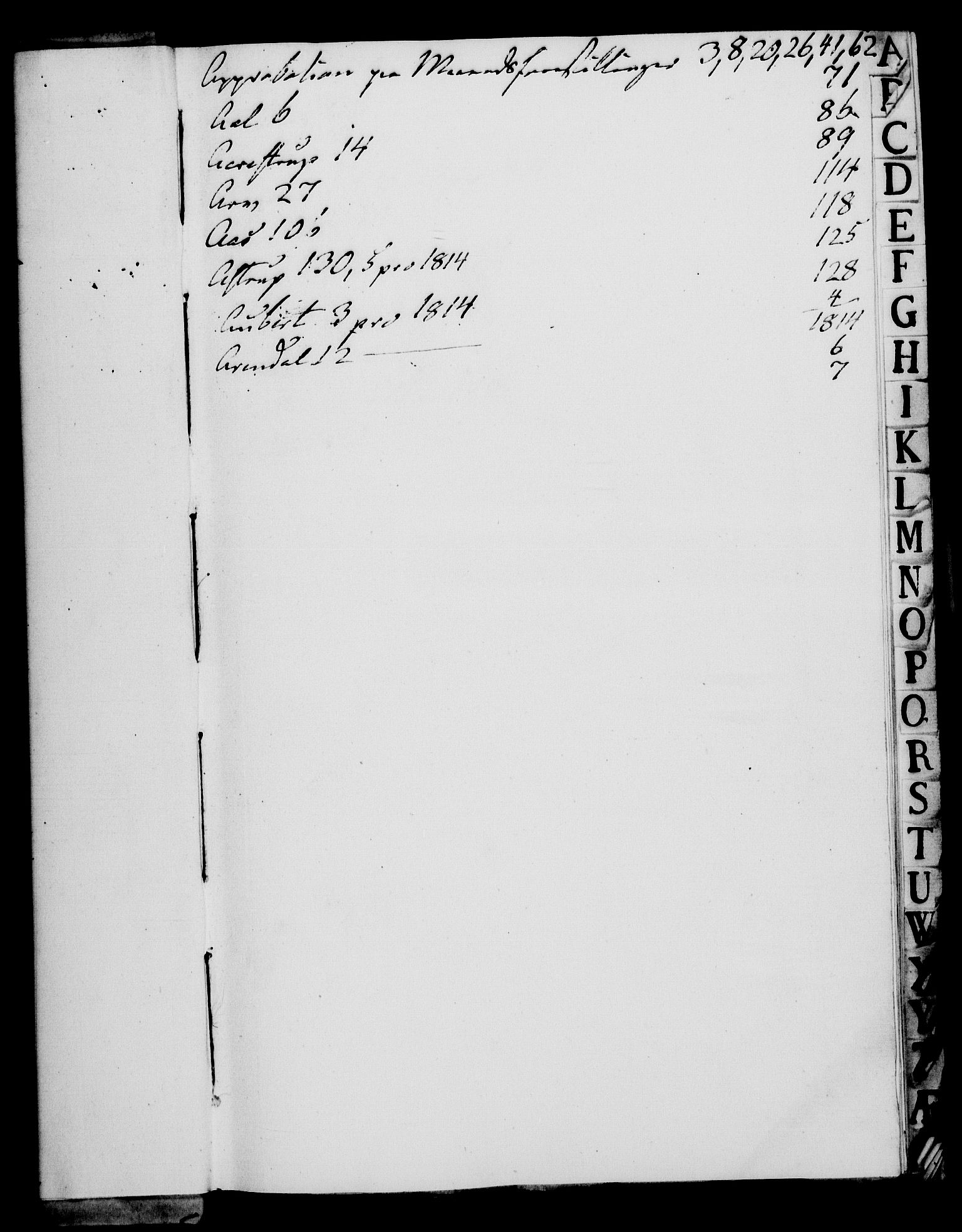 Rentekammeret, Kammerkanselliet, RA/EA-3111/G/Gf/Gfa/L0095: Norsk relasjons- og resolusjonsprotokoll (merket RK 52.95), 1813-1814, p. 3