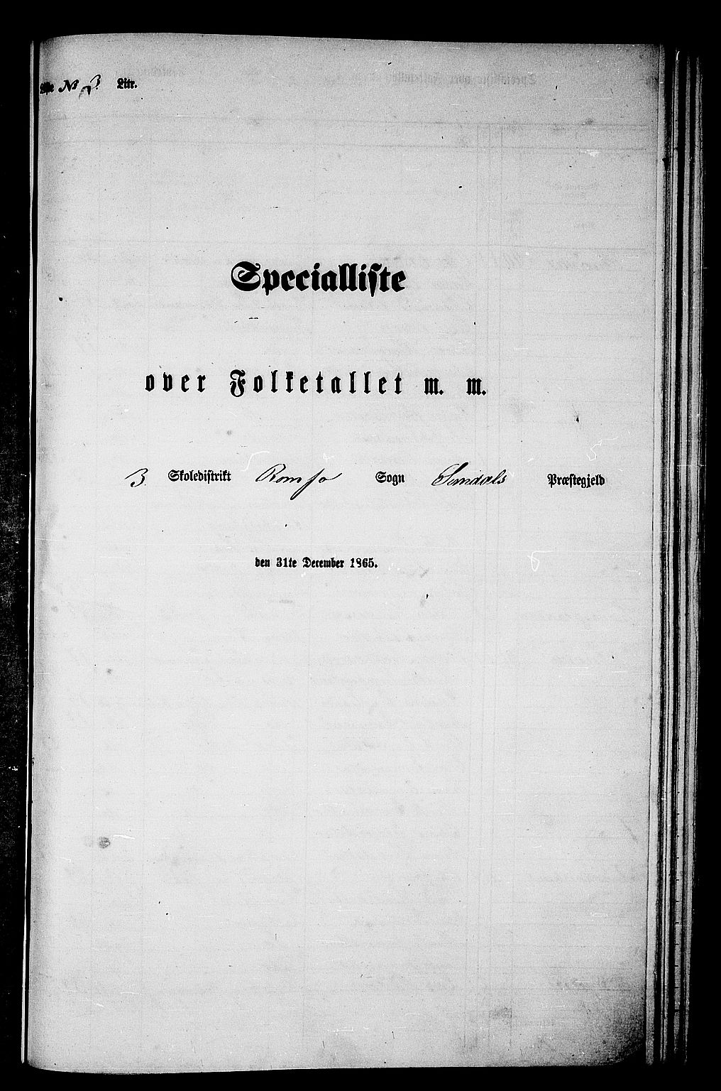 RA, 1865 census for Sunndal, 1865, p. 42