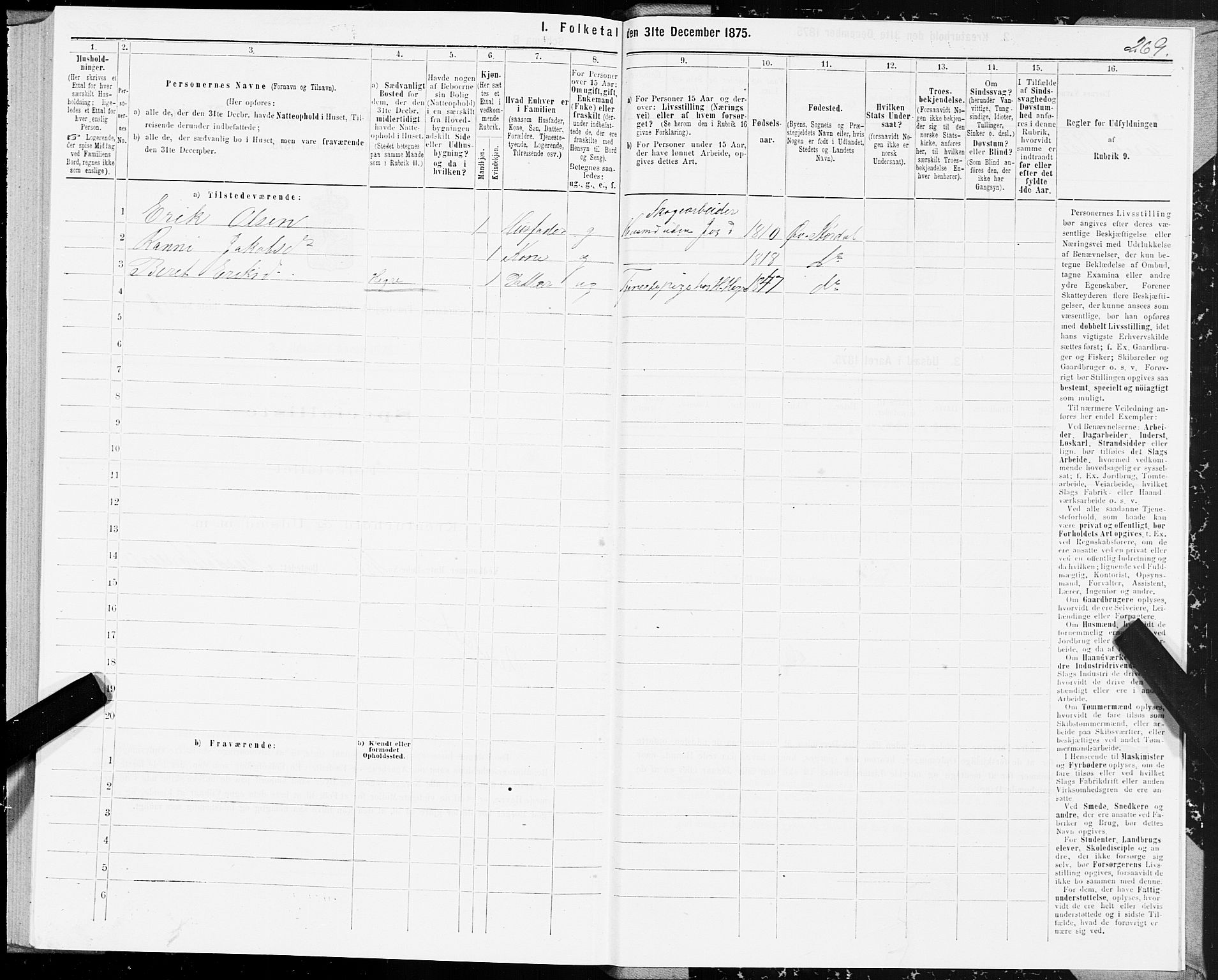 SAT, 1875 census for 1711P Øvre Stjørdal, 1875, p. 2269