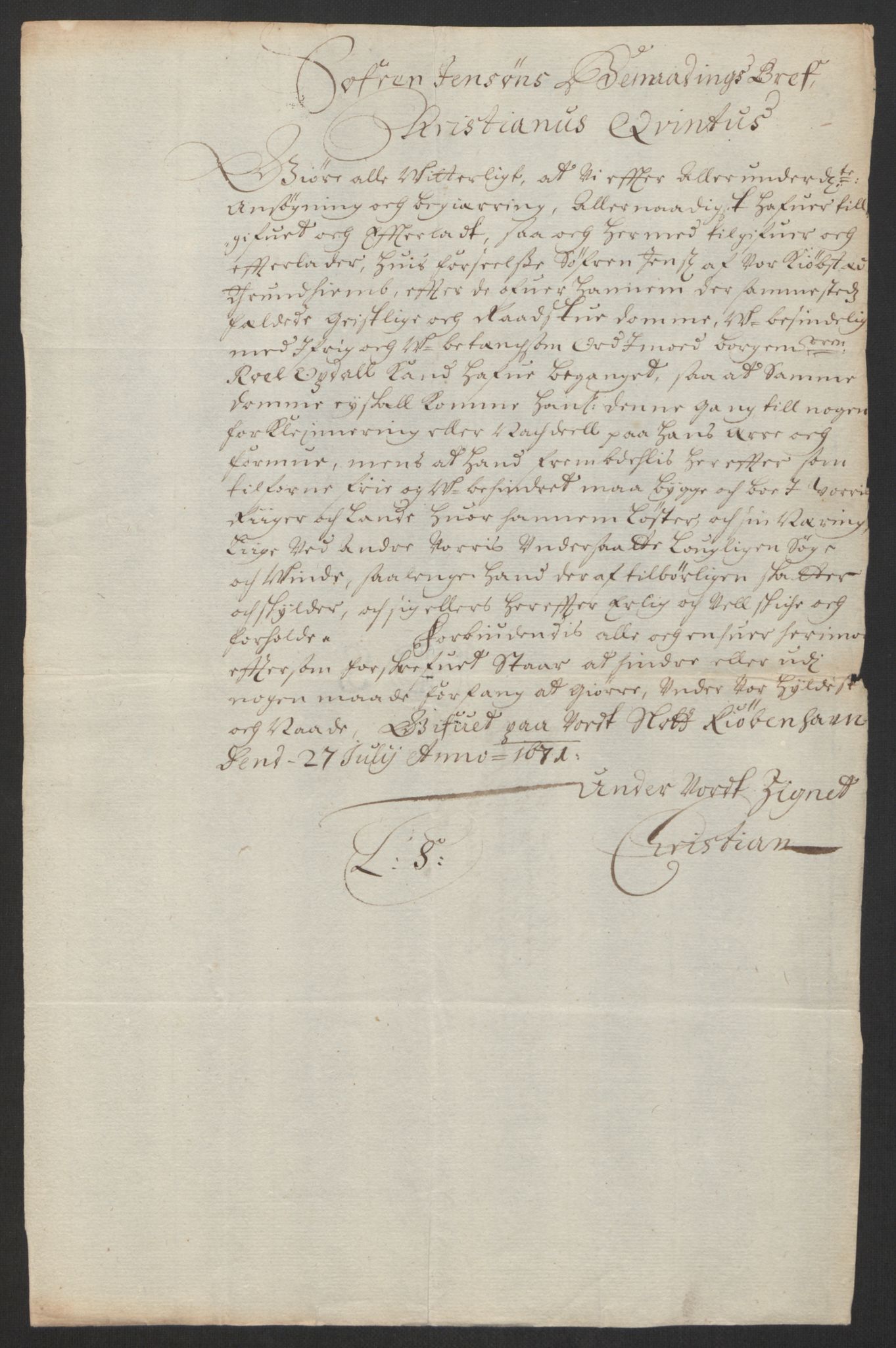 Rentekammeret inntil 1814, Reviderte regnskaper, Byregnskaper, RA/EA-4066/R/Rs/L0504: [S1] Kontribusjonsregnskap, 1631-1684, p. 365