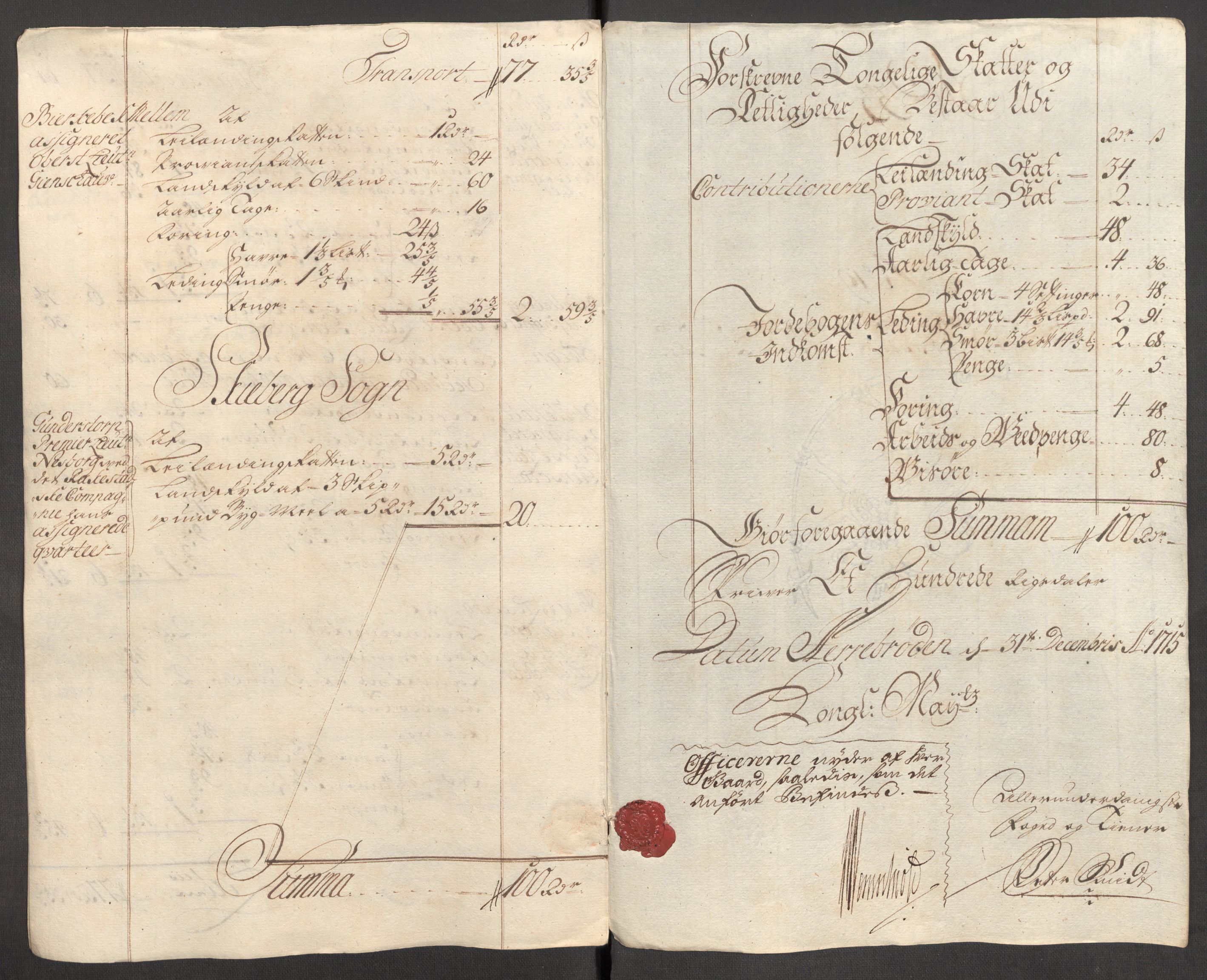 Rentekammeret inntil 1814, Reviderte regnskaper, Fogderegnskap, AV/RA-EA-4092/R01/L0023: Fogderegnskap Idd og Marker, 1715-1716, p. 171