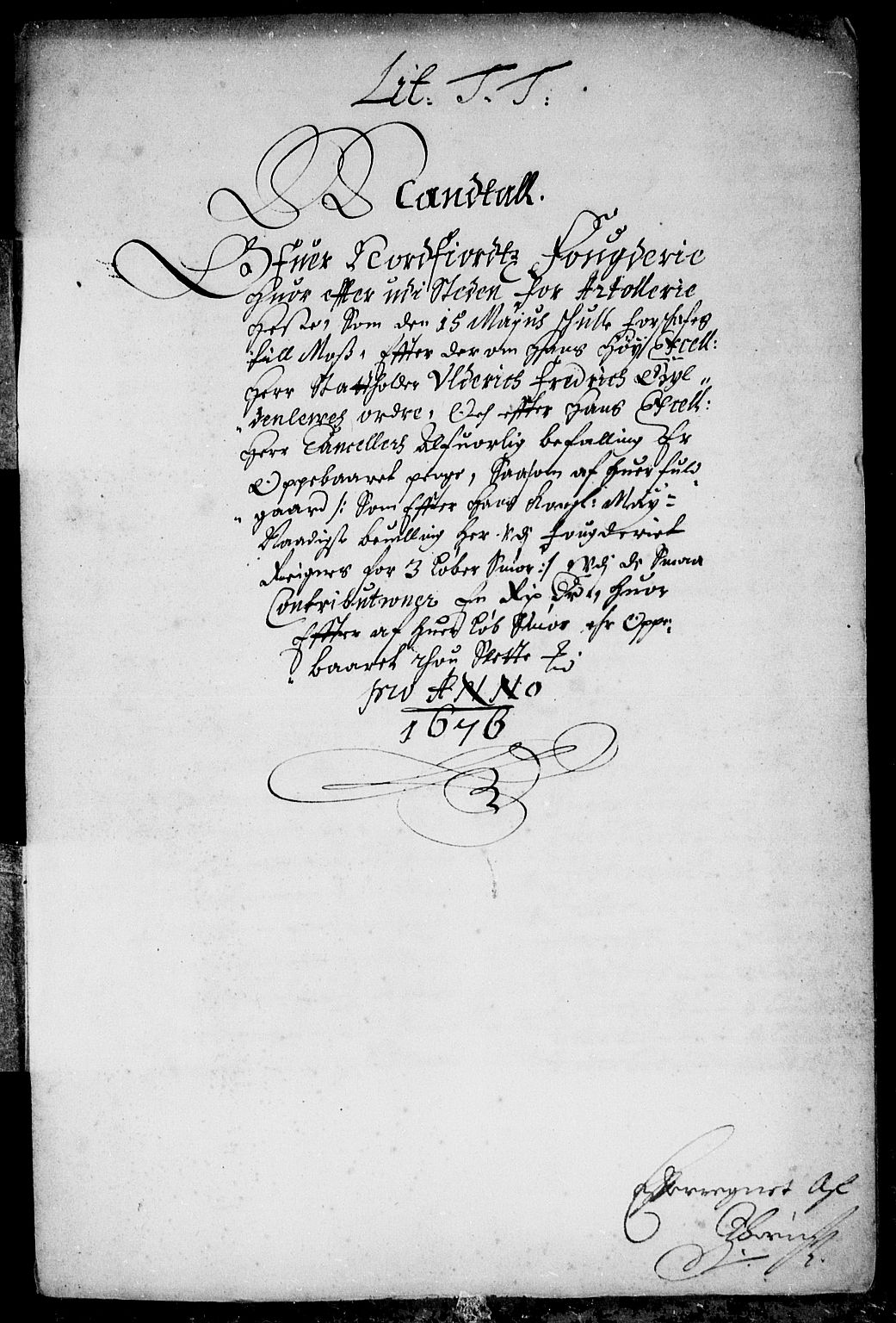 Rentekammeret inntil 1814, Reviderte regnskaper, Stiftamtstueregnskaper, Bergen stiftamt, RA/EA-6043/R/Rc/L0045: Bergen stiftamt, 1676