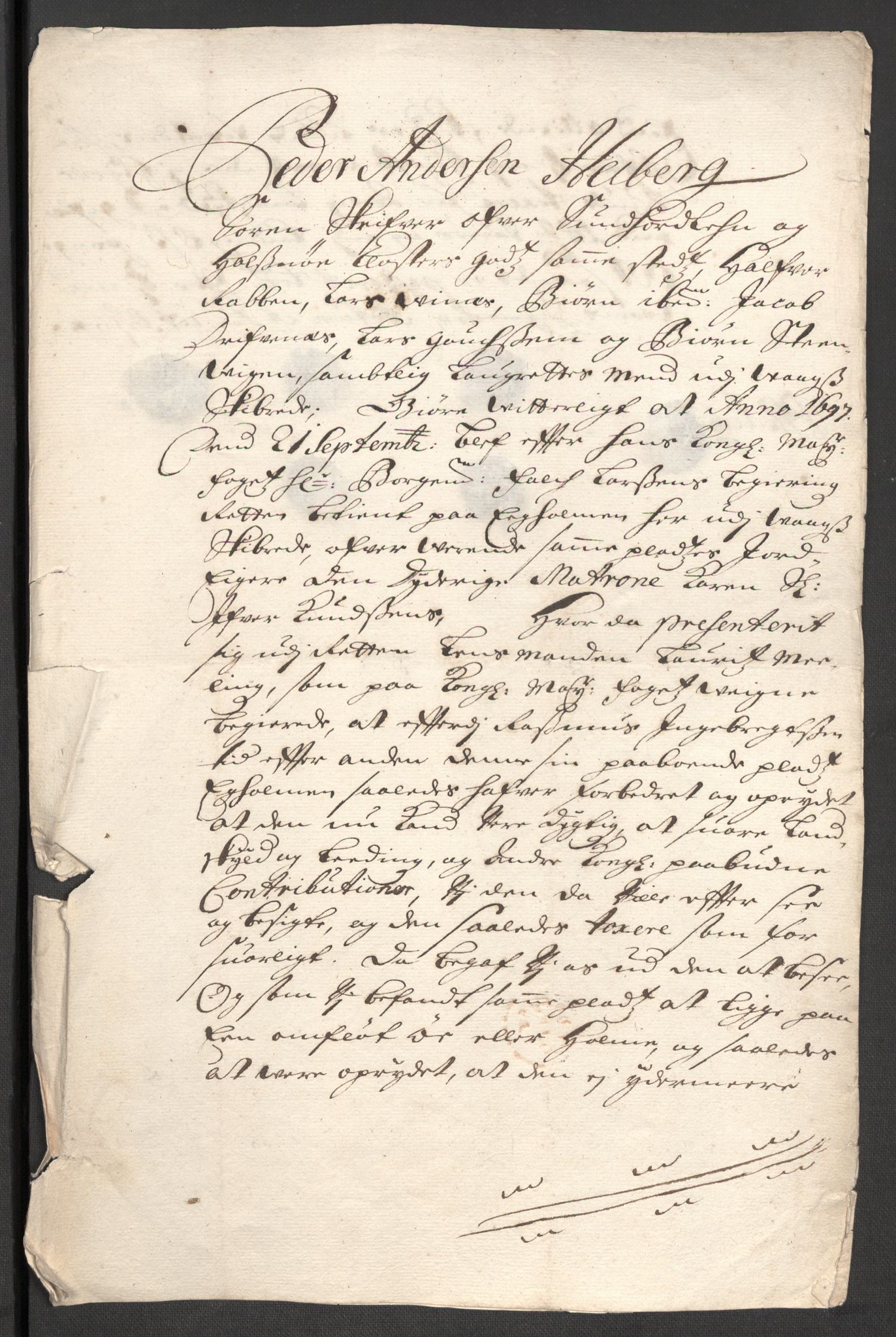 Rentekammeret inntil 1814, Reviderte regnskaper, Fogderegnskap, AV/RA-EA-4092/R48/L2987: Fogderegnskap Sunnhordland og Hardanger, 1711, p. 257
