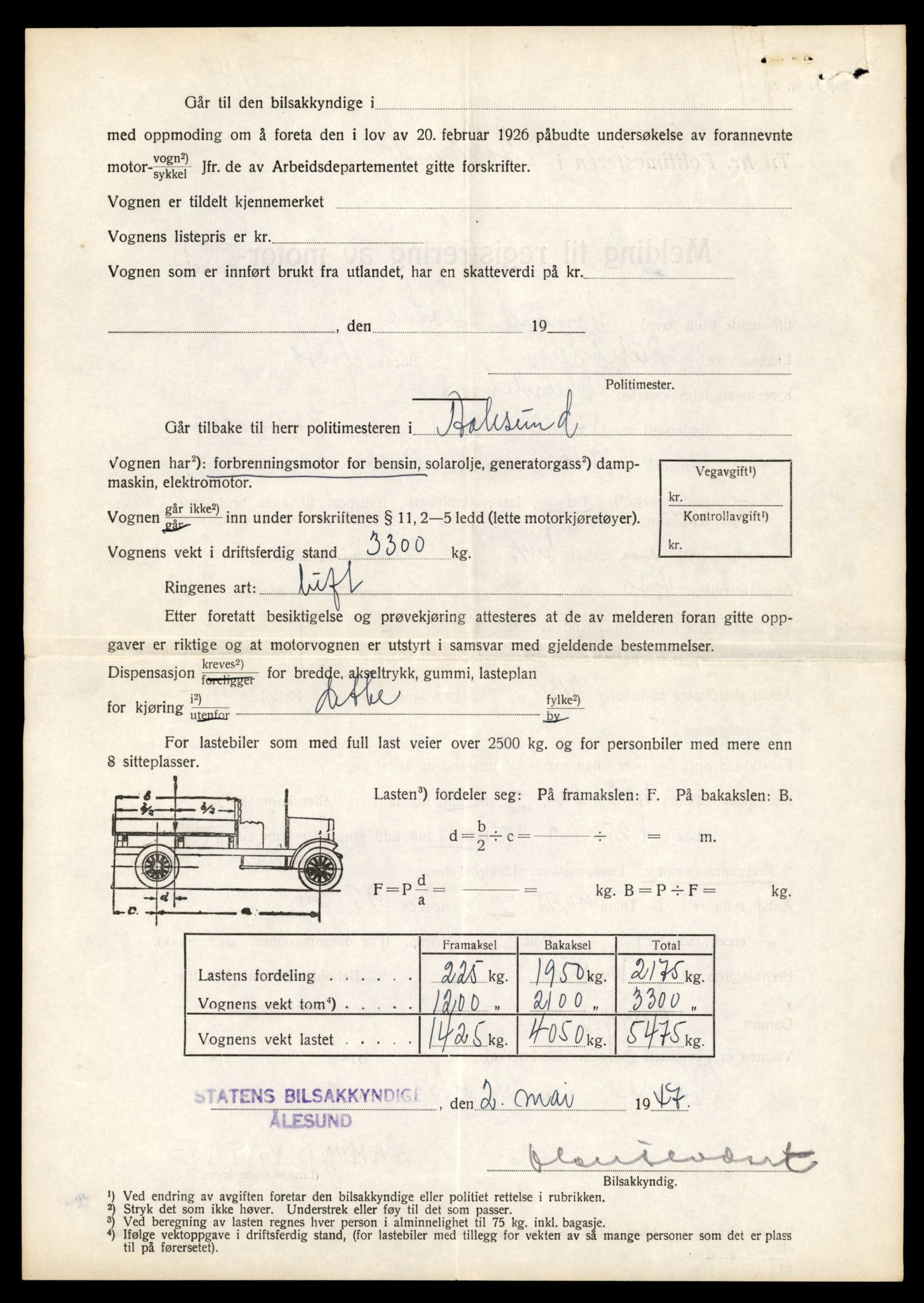 Møre og Romsdal vegkontor - Ålesund trafikkstasjon, AV/SAT-A-4099/F/Fe/L0015: Registreringskort for kjøretøy T 1700 - T 1850, 1927-1998, p. 2682