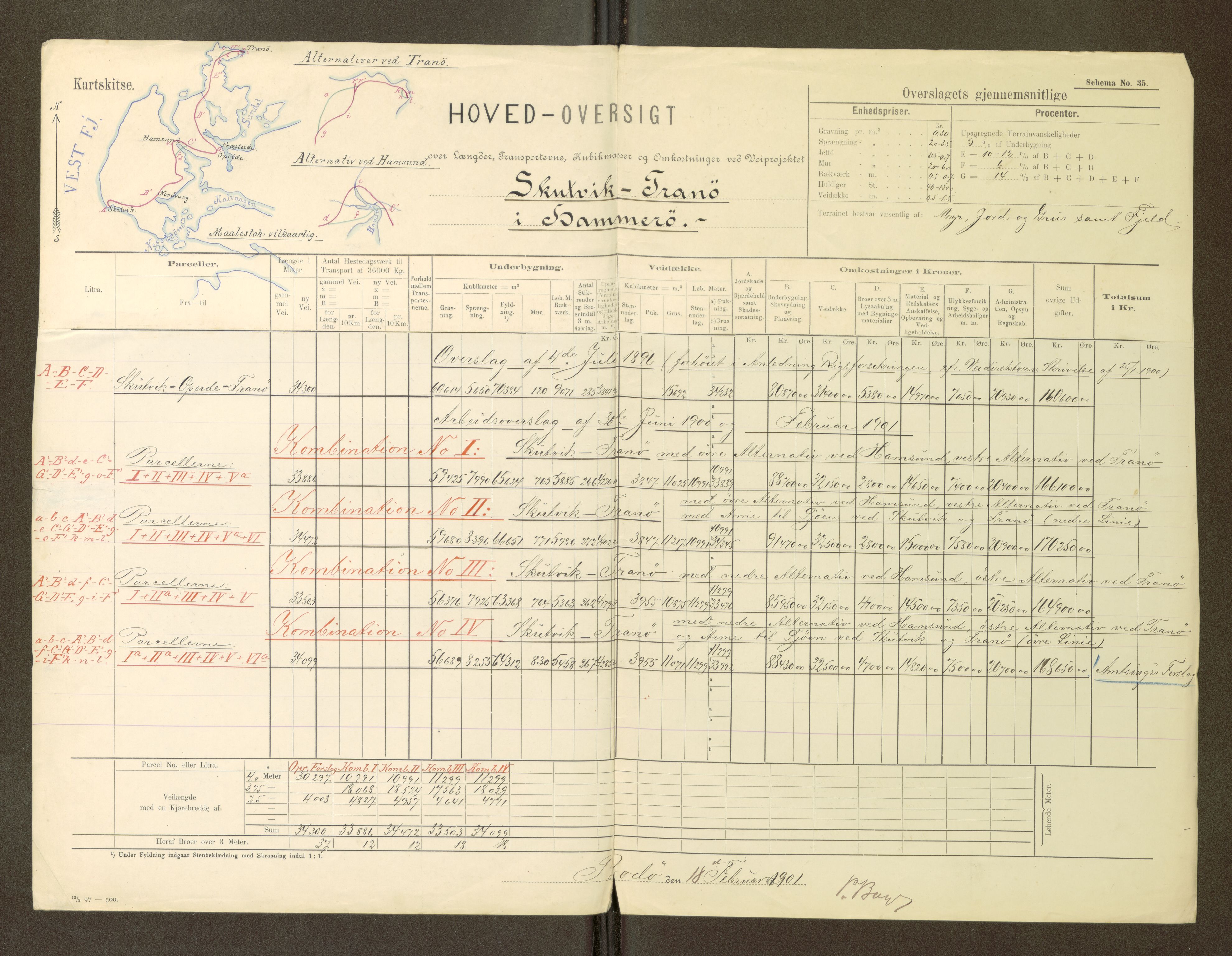 Nordland vegkontor, AV/SAT-A-4181/F/Fa/L0030: Hamarøy/Tysfjord, 1885-1948, p. 970