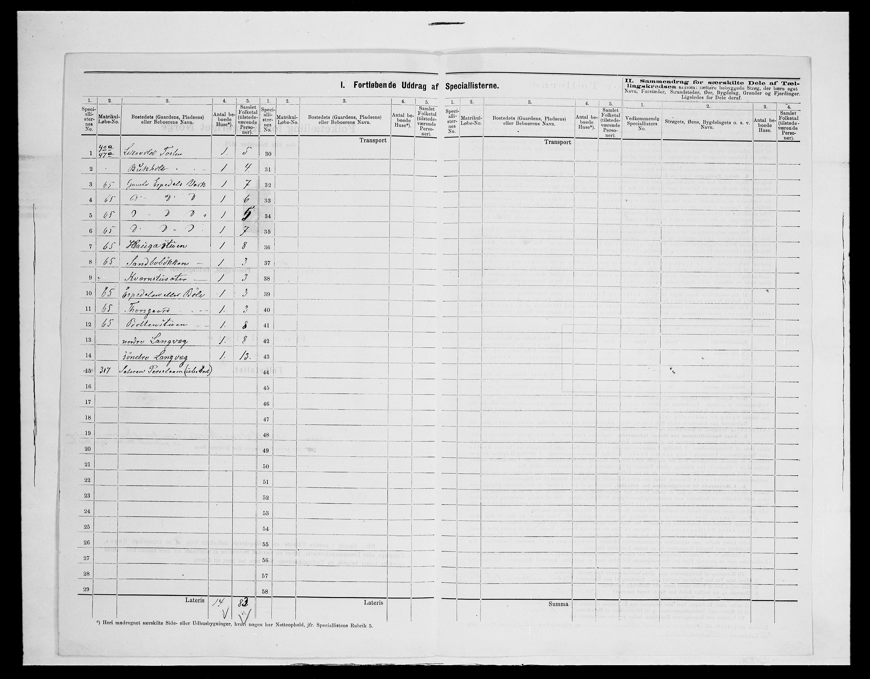 SAH, 1875 census for 0518P Nord-Fron, 1875, p. 25