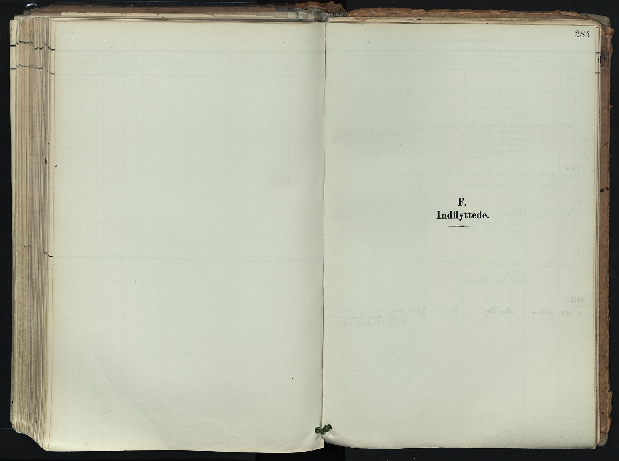Brunlanes kirkebøker, SAKO/A-342/F/Fb/L0003: Parish register (official) no. II 3, 1900-1922, p. 284