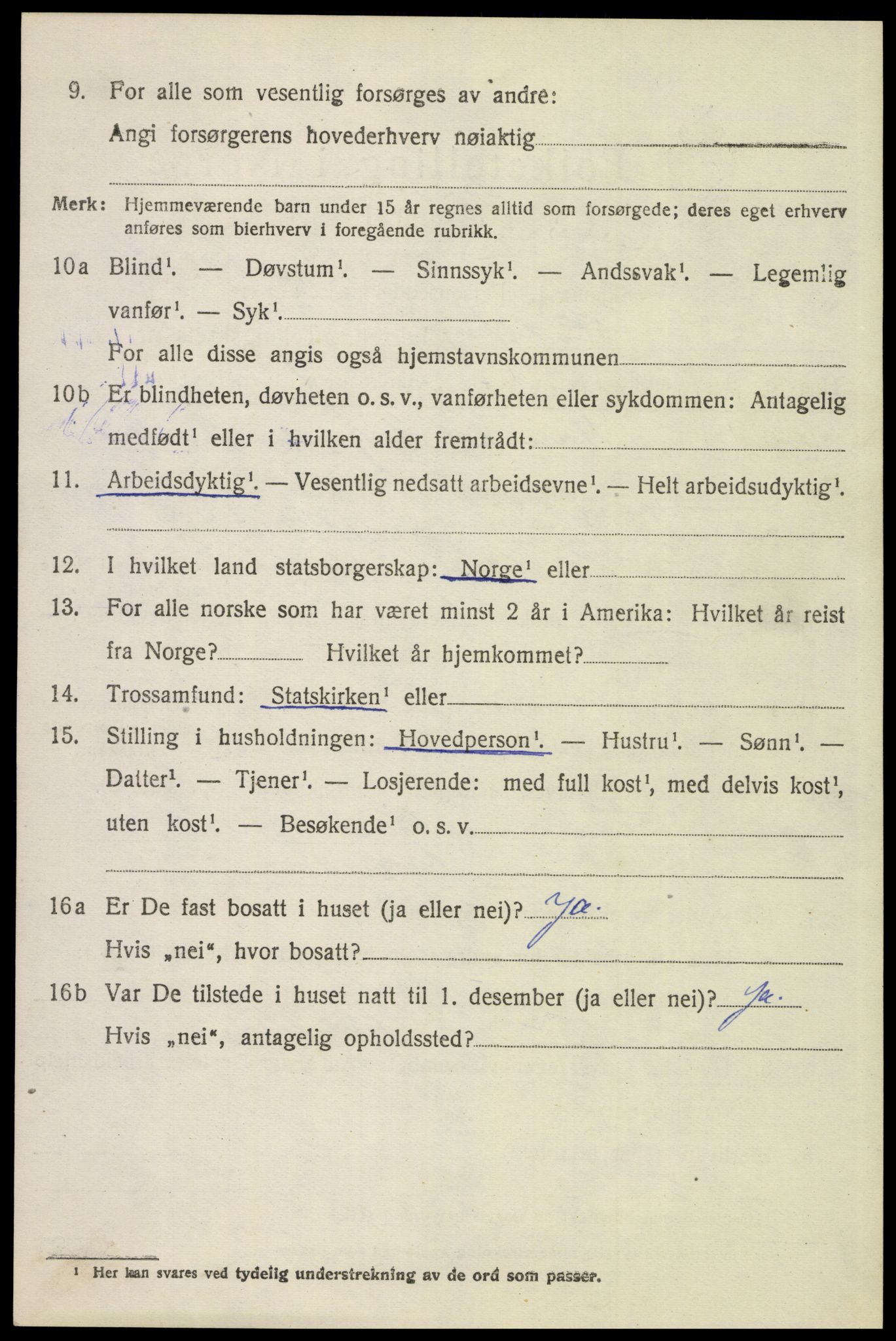 SAH, 1920 census for Eidskog, 1920, p. 2796