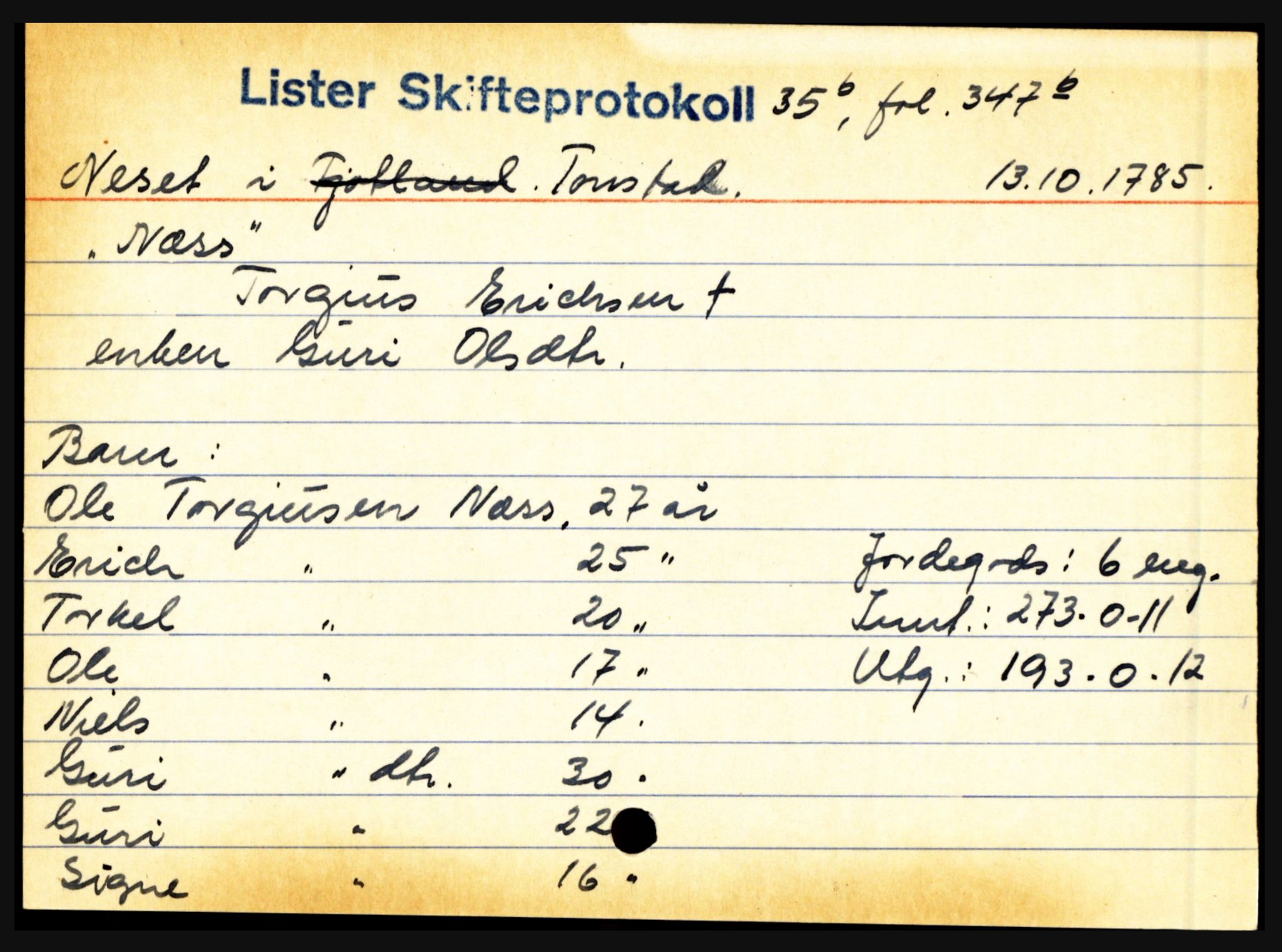 Lister sorenskriveri, AV/SAK-1221-0003/H, p. 27243