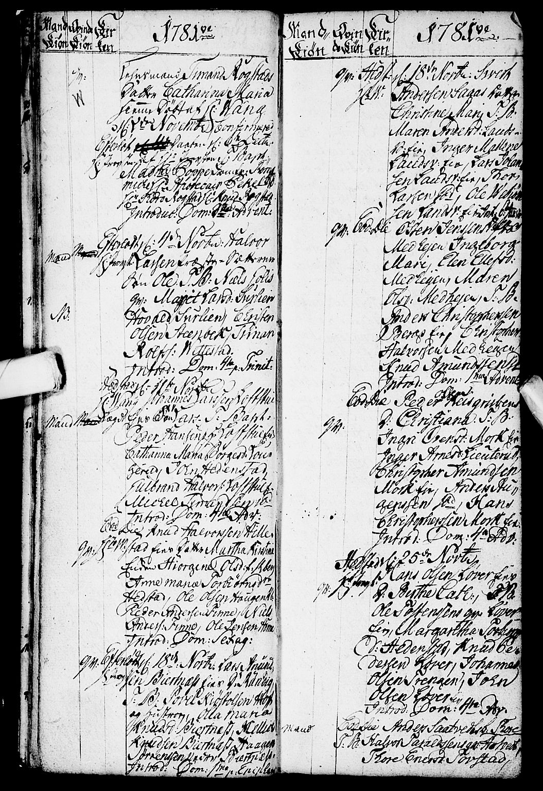 Sandsvær kirkebøker, SAKO/A-244/G/Ga/L0001: Parish register (copy) no. I 1, 1775-1786