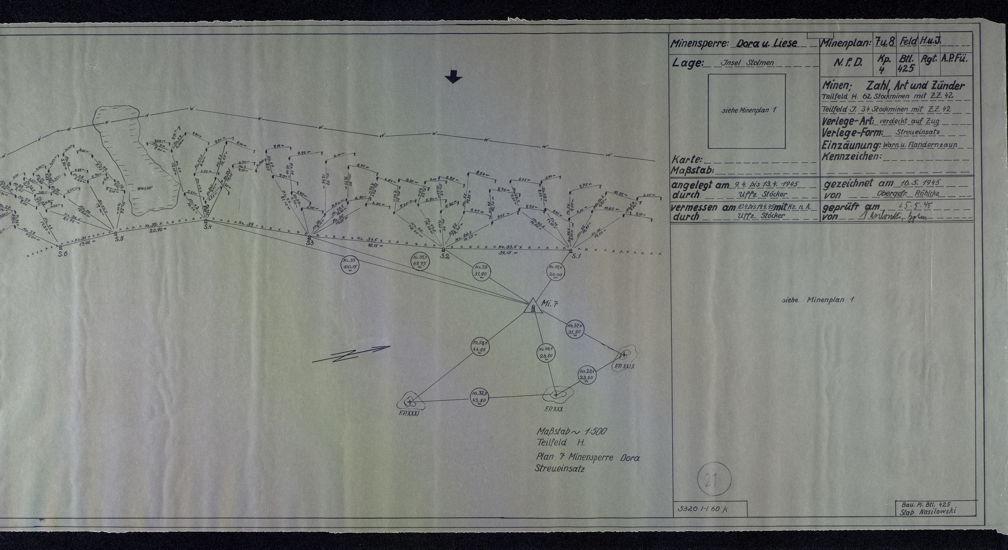 Distriktskommando Vestlandet - DKV, AV/SAB-A-100376/018/T/Ta/Tab/Taba/L0001: Kart 1-925, 1942-1945, p. 26