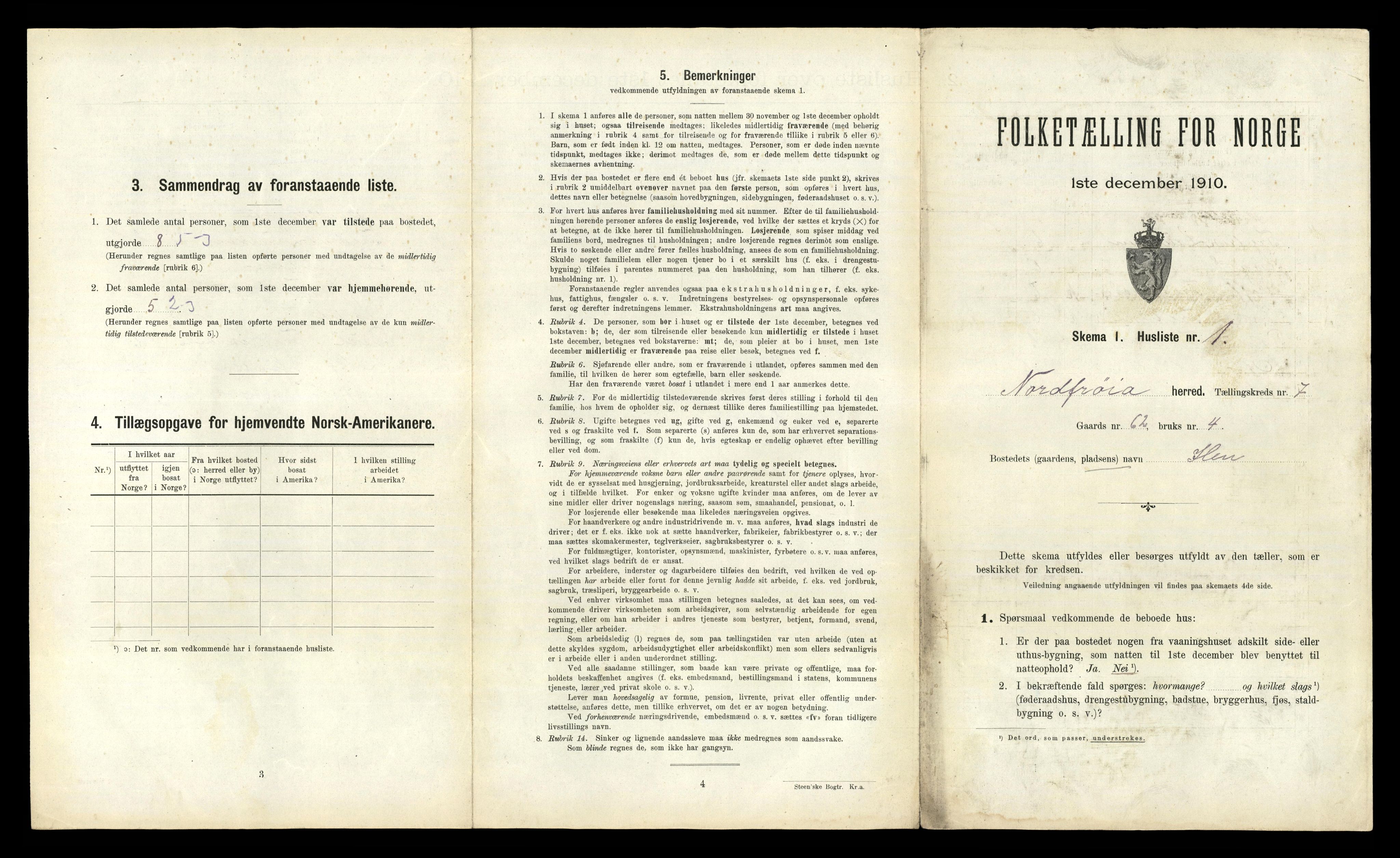 RA, 1910 census for Nord-Frøya, 1910, p. 702