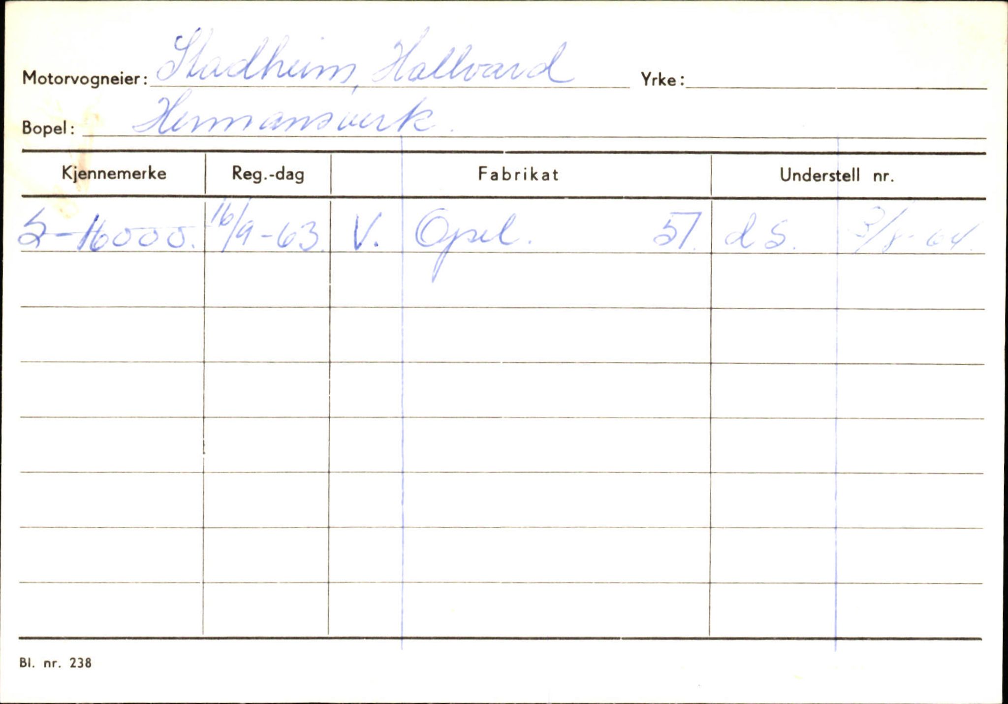 Statens vegvesen, Sogn og Fjordane vegkontor, AV/SAB-A-5301/4/F/L0126: Eigarregister Fjaler M-Å. Leikanger A-Å, 1945-1975, p. 2148