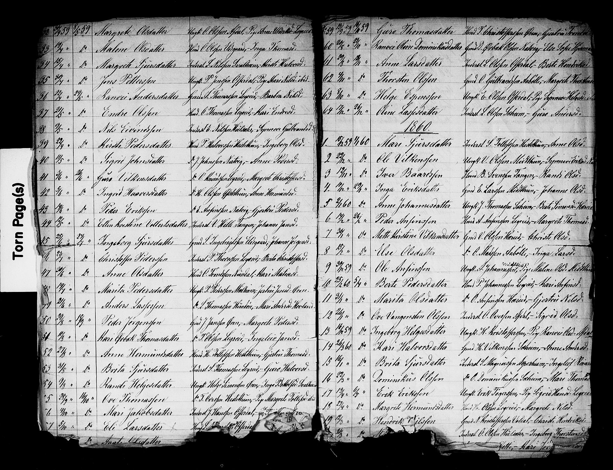 Årdal sokneprestembete, SAB/A-81701: Parish register (official) no. A 2, 1858-1863, p. 3