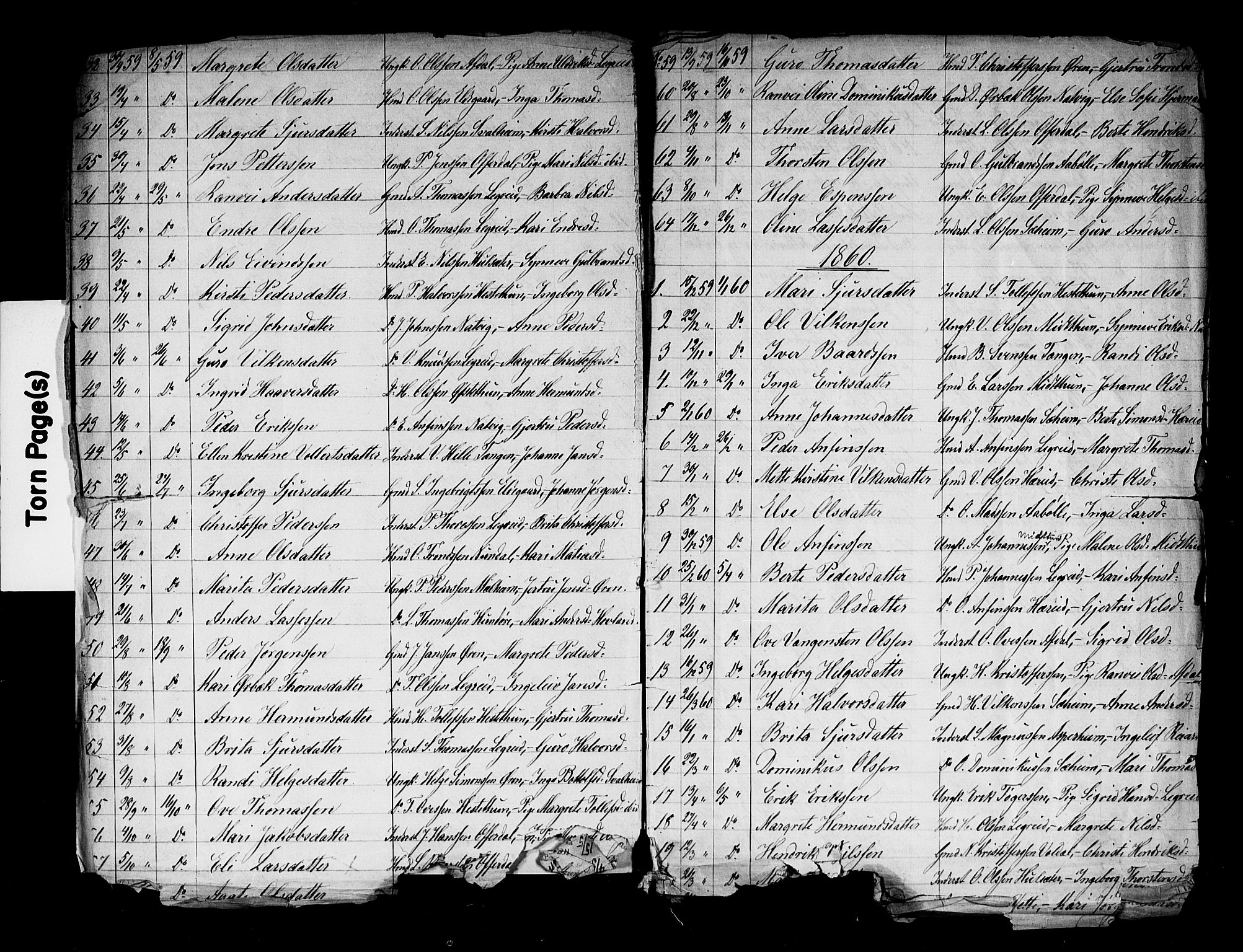 Årdal sokneprestembete, AV/SAB-A-81701: Parish register (official) no. A 2, 1858-1863, p. 3