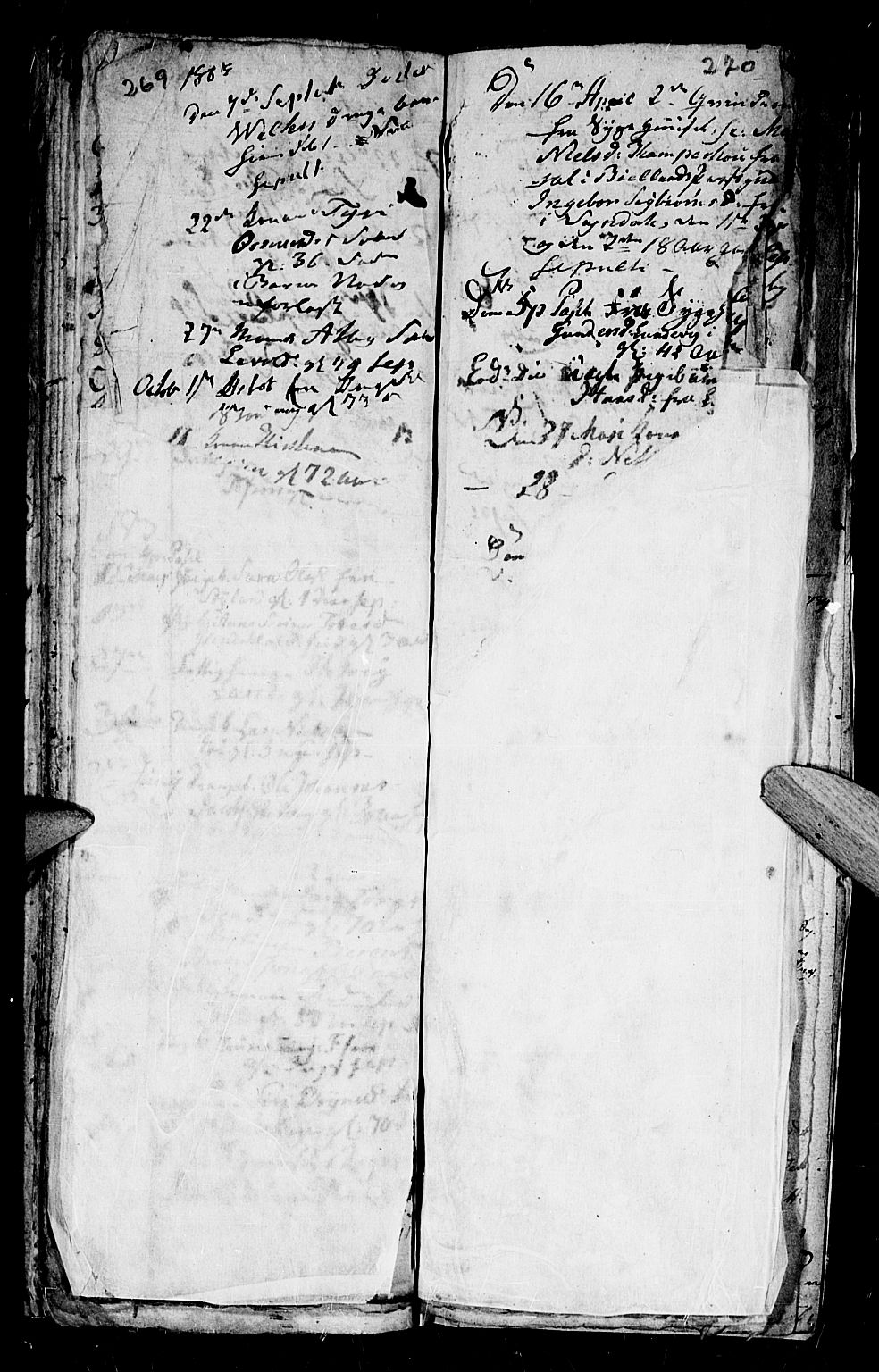 Flekkefjord sokneprestkontor, SAK/1111-0012/F/Fa/Fac/L0001: Parish register (official) no. A 1, 1773-1806, p. 269-270