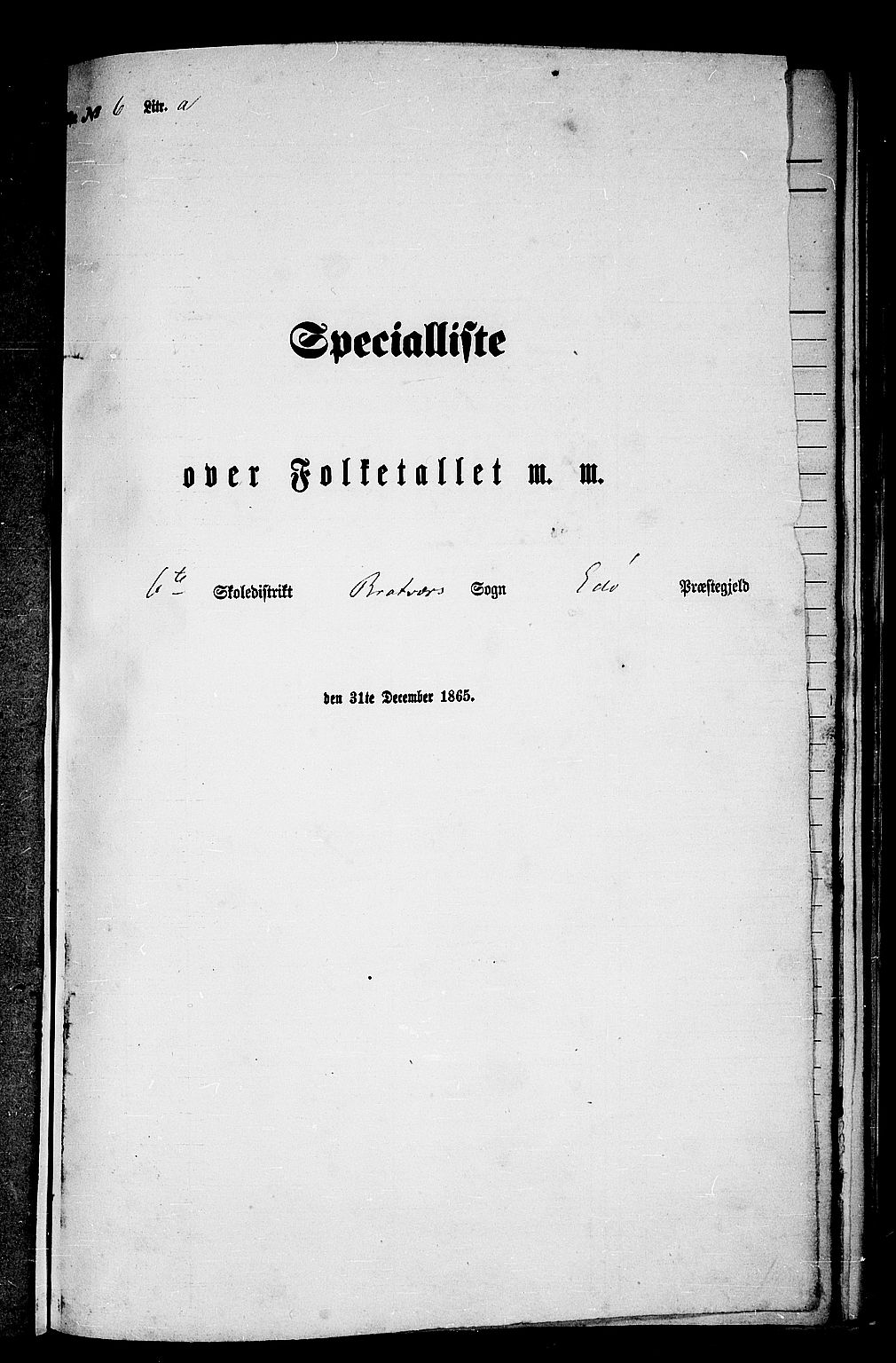 RA, 1865 census for Edøy, 1865, p. 120