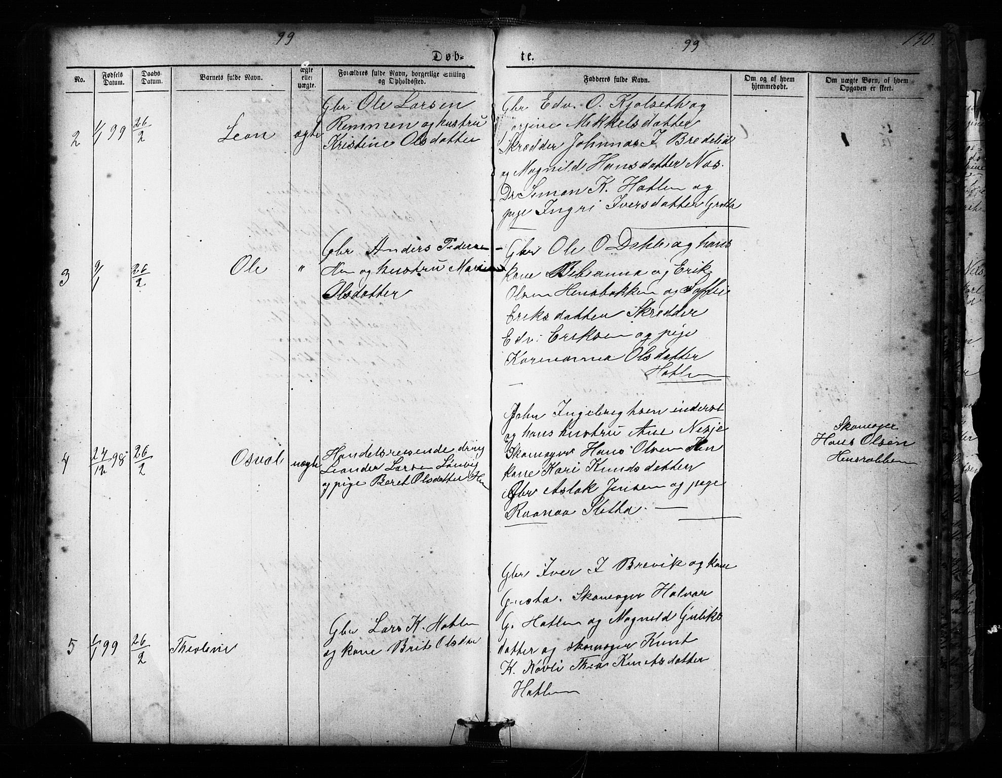 Ministerialprotokoller, klokkerbøker og fødselsregistre - Møre og Romsdal, AV/SAT-A-1454/545/L0588: Parish register (copy) no. 545C02, 1867-1902, p. 130