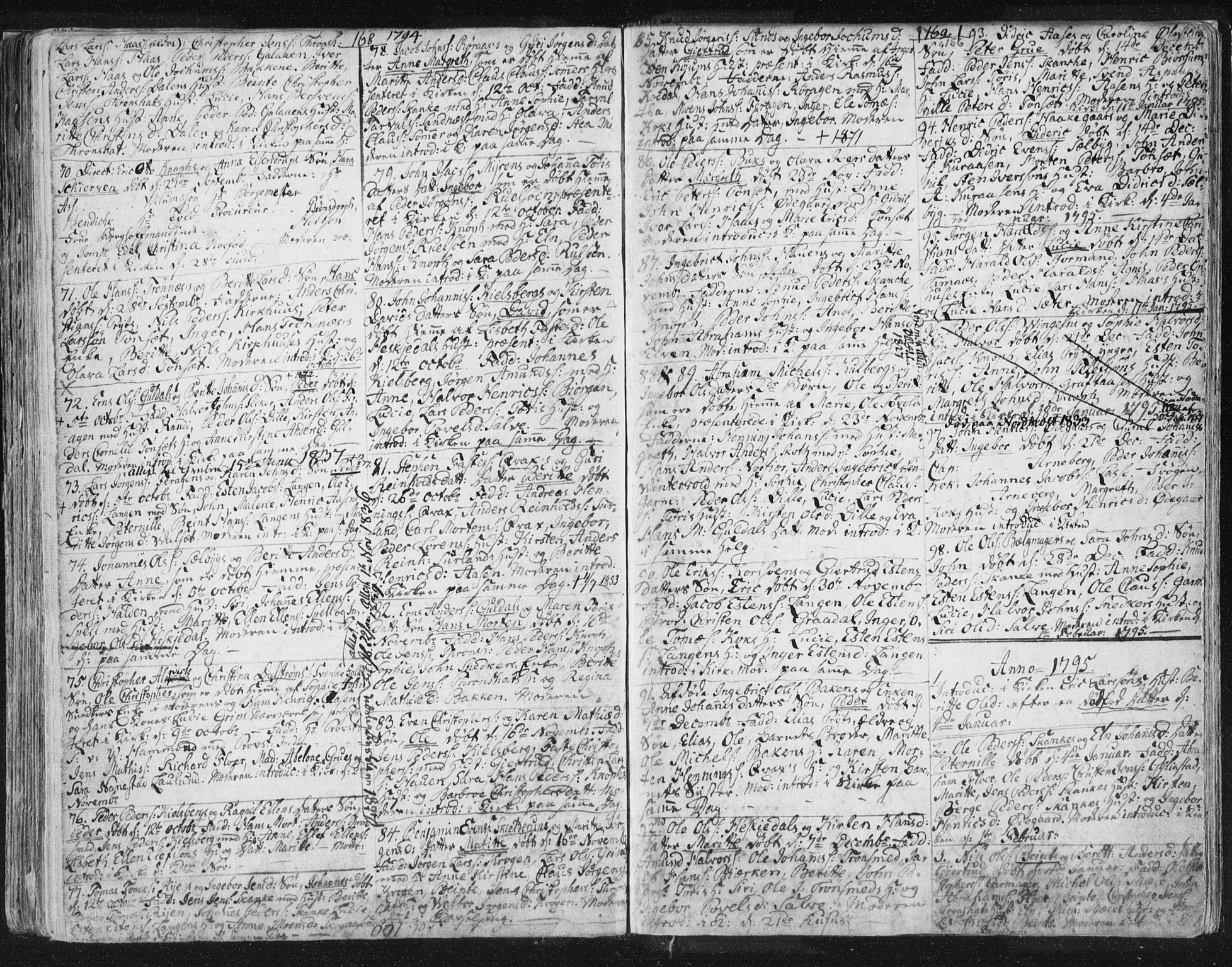 Ministerialprotokoller, klokkerbøker og fødselsregistre - Sør-Trøndelag, SAT/A-1456/681/L0926: Parish register (official) no. 681A04, 1767-1797, p. 156
