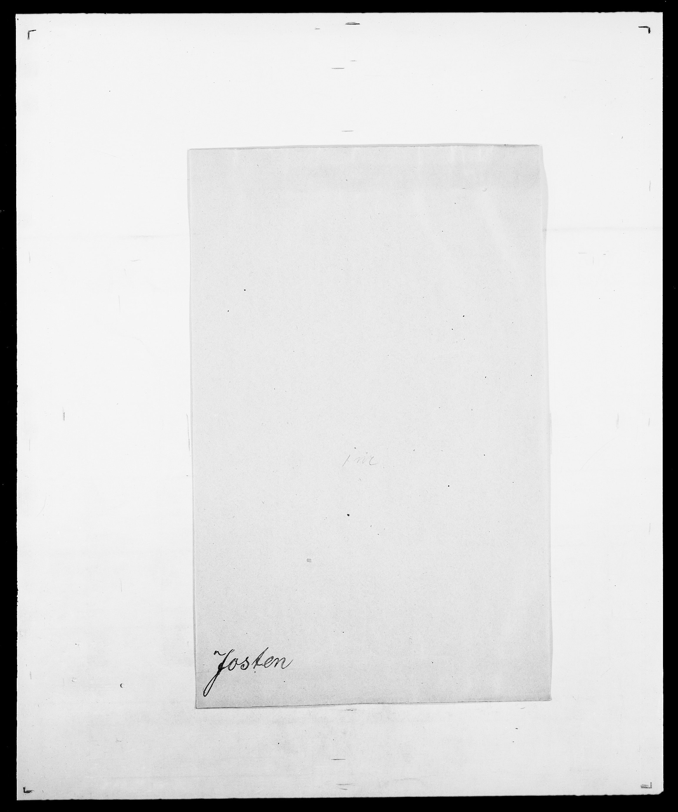 Delgobe, Charles Antoine - samling, SAO/PAO-0038/D/Da/L0019: van der Hude - Joys, p. 919