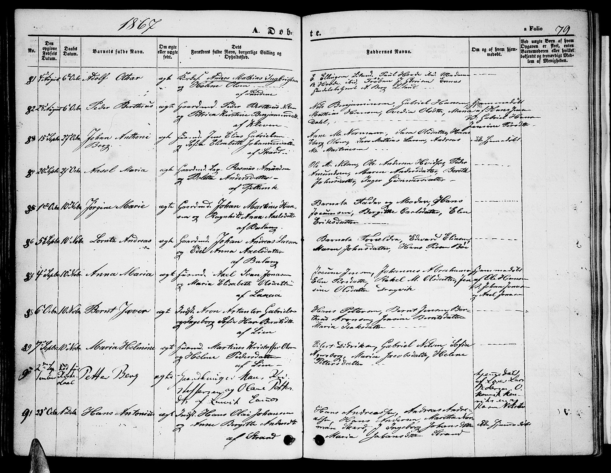 Ministerialprotokoller, klokkerbøker og fødselsregistre - Nordland, AV/SAT-A-1459/863/L0912: Parish register (copy) no. 863C02, 1858-1876, p. 79