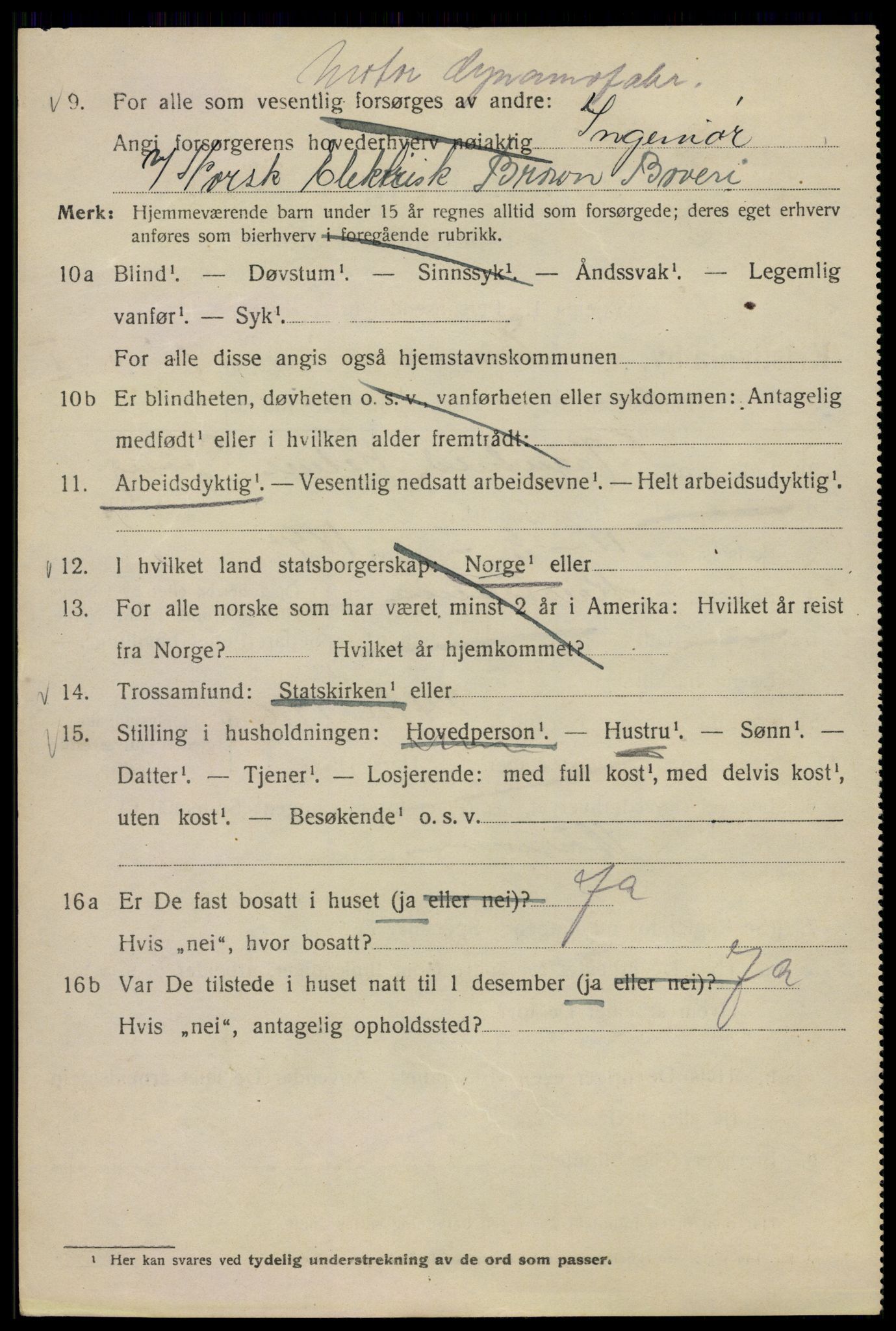 SAO, 1920 census for Kristiania, 1920, p. 191928