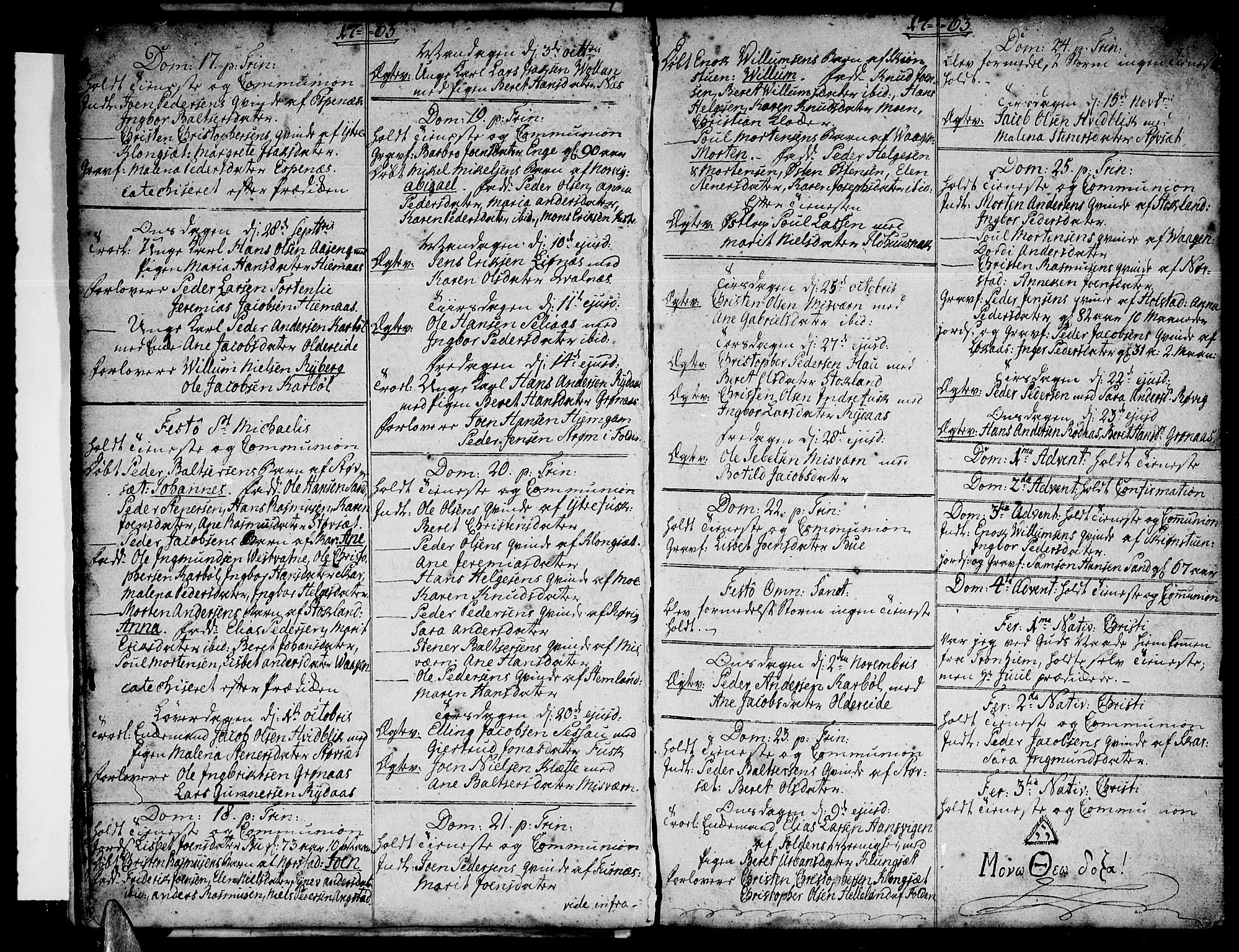 Ministerialprotokoller, klokkerbøker og fødselsregistre - Nordland, SAT/A-1459/852/L0735: Parish register (official) no. 852A05, 1762-1820, p. 11