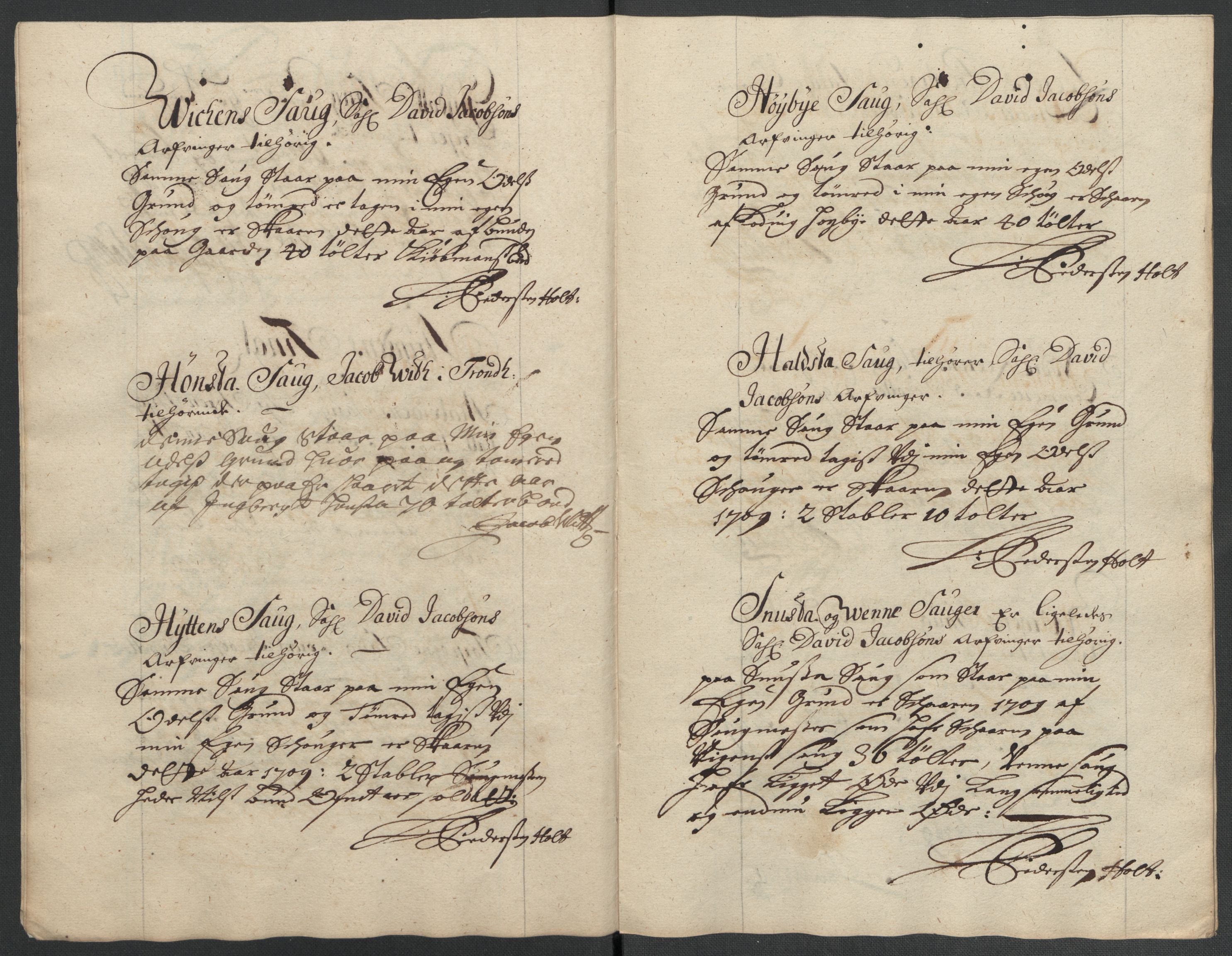 Rentekammeret inntil 1814, Reviderte regnskaper, Fogderegnskap, RA/EA-4092/R61/L4111: Fogderegnskap Strinda og Selbu, 1709-1710, p. 100