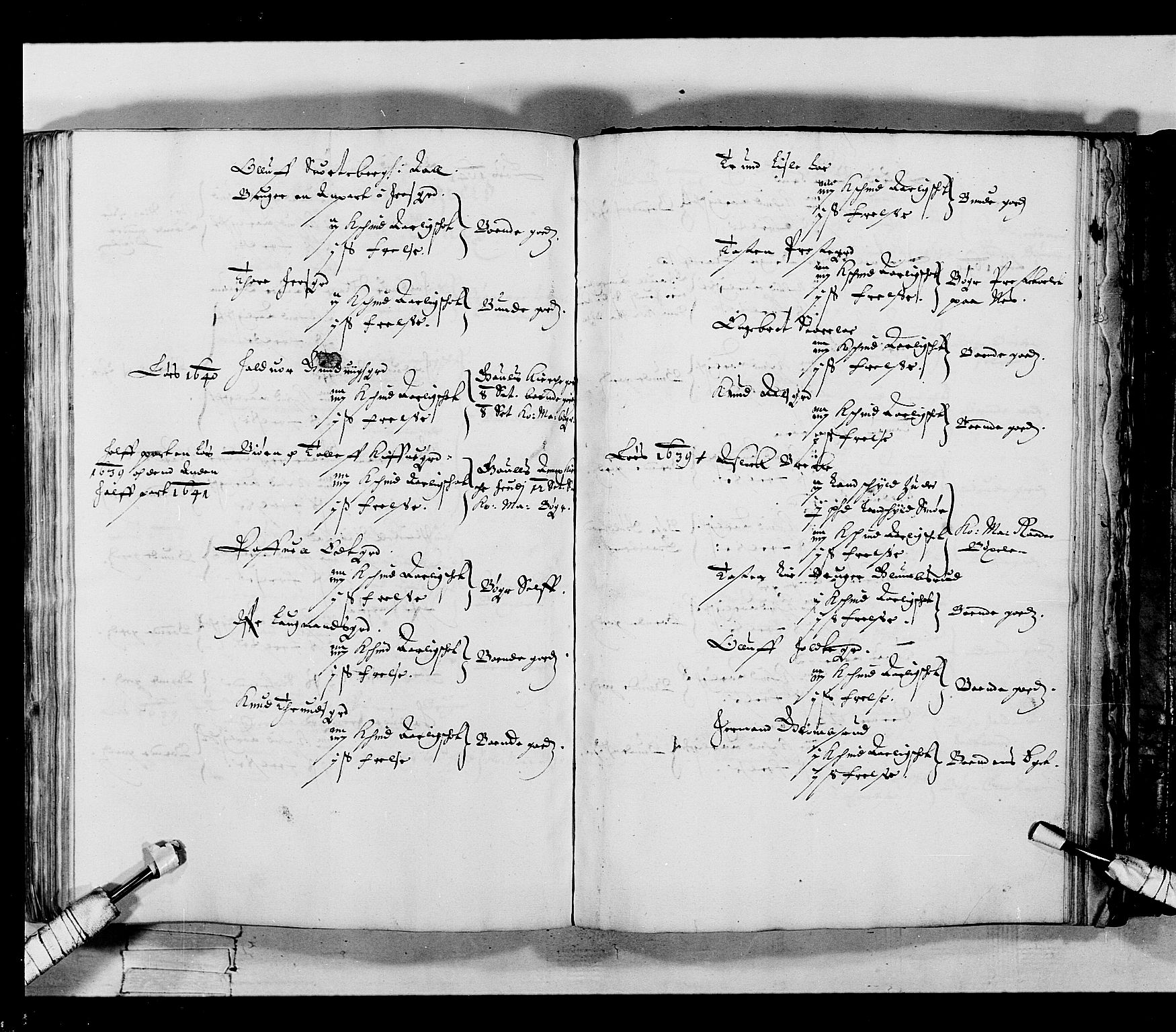 Stattholderembetet 1572-1771, AV/RA-EA-2870/Ek/L0019/0001: Jordebøker 1633-1658 / Jordebøker for Akershus len, 1642, p. 186