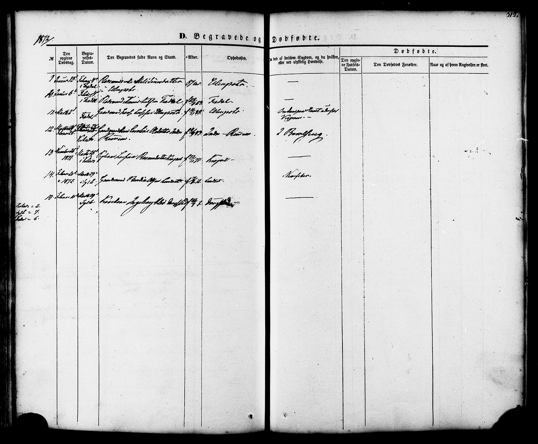 Ministerialprotokoller, klokkerbøker og fødselsregistre - Møre og Romsdal, AV/SAT-A-1454/539/L0529: Parish register (official) no. 539A02, 1848-1872, p. 312