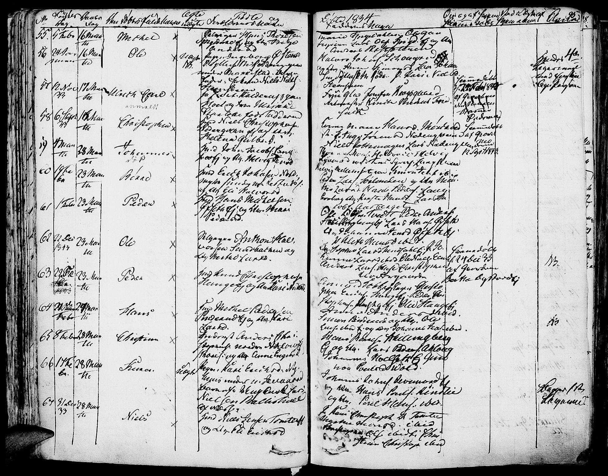 Vang prestekontor, Hedmark, AV/SAH-PREST-008/H/Ha/Haa/L0009: Parish register (official) no. 9, 1826-1841, p. 95