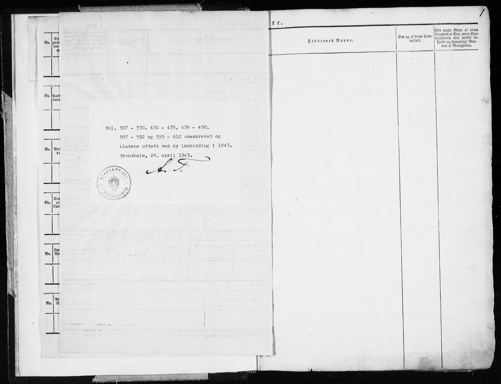 Ministerialprotokoller, klokkerbøker og fødselsregistre - Sør-Trøndelag, AV/SAT-A-1456/601/L0047: Parish register (official) no. 601A15, 1831-1839, p. 1