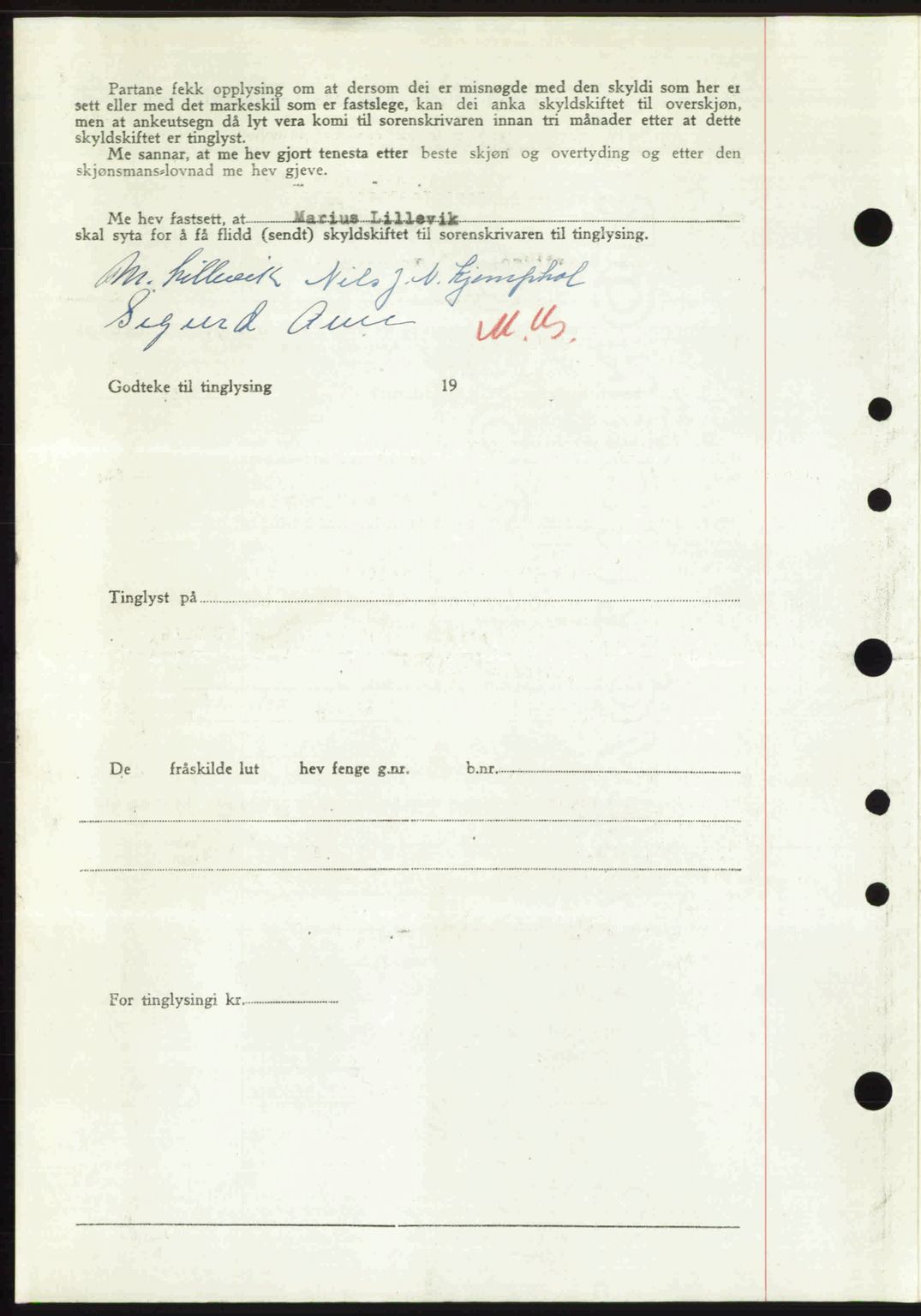 Nordre Sunnmøre sorenskriveri, AV/SAT-A-0006/1/2/2C/2Ca: Mortgage book no. A33, 1949-1950, Diary no: : 187/1950