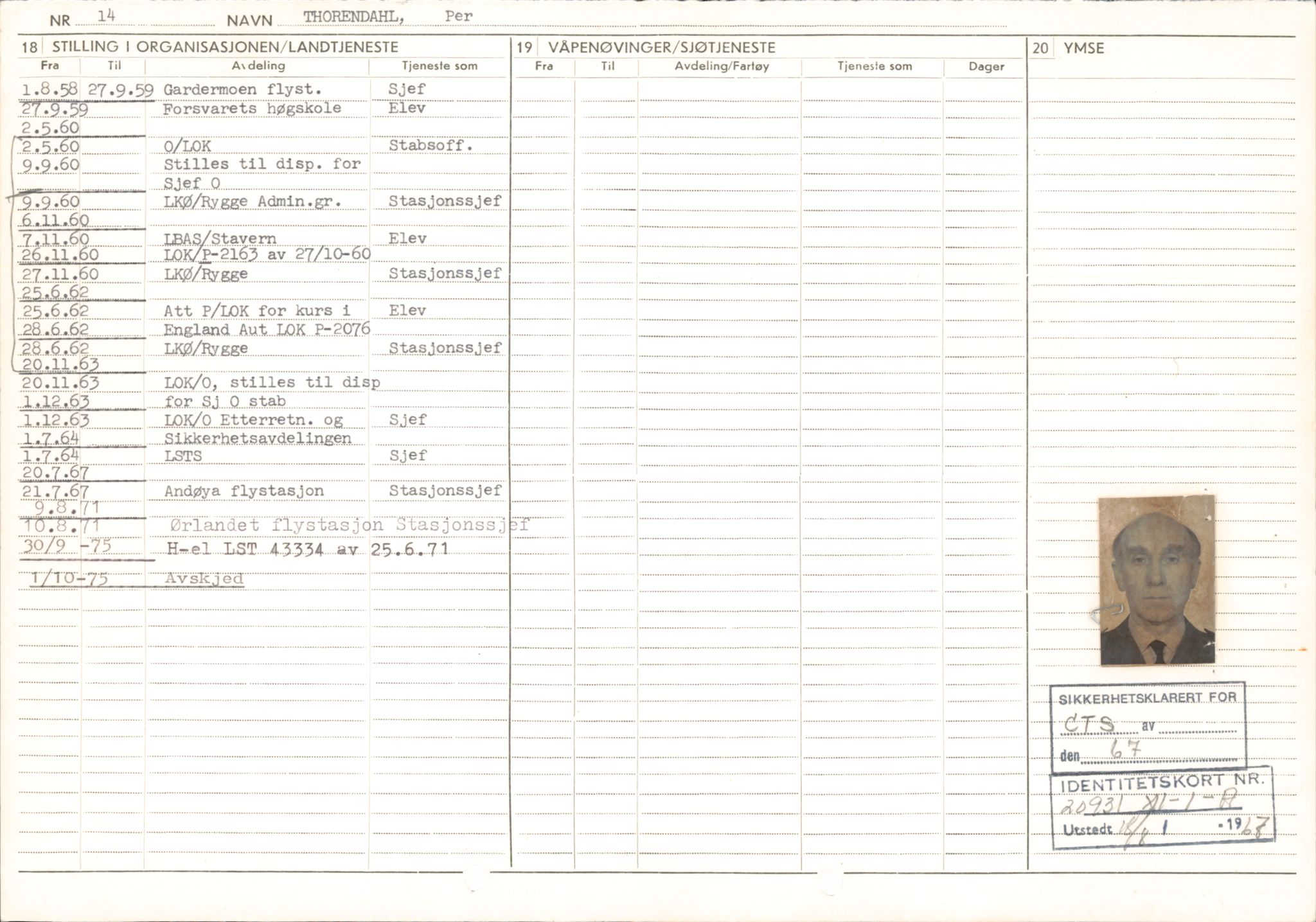 Forsvaret, Forsvarets overkommando/Luftforsvarsstaben, AV/RA-RAFA-4079/P/Pa/L0052: Personellpapirer, 1917, p. 240