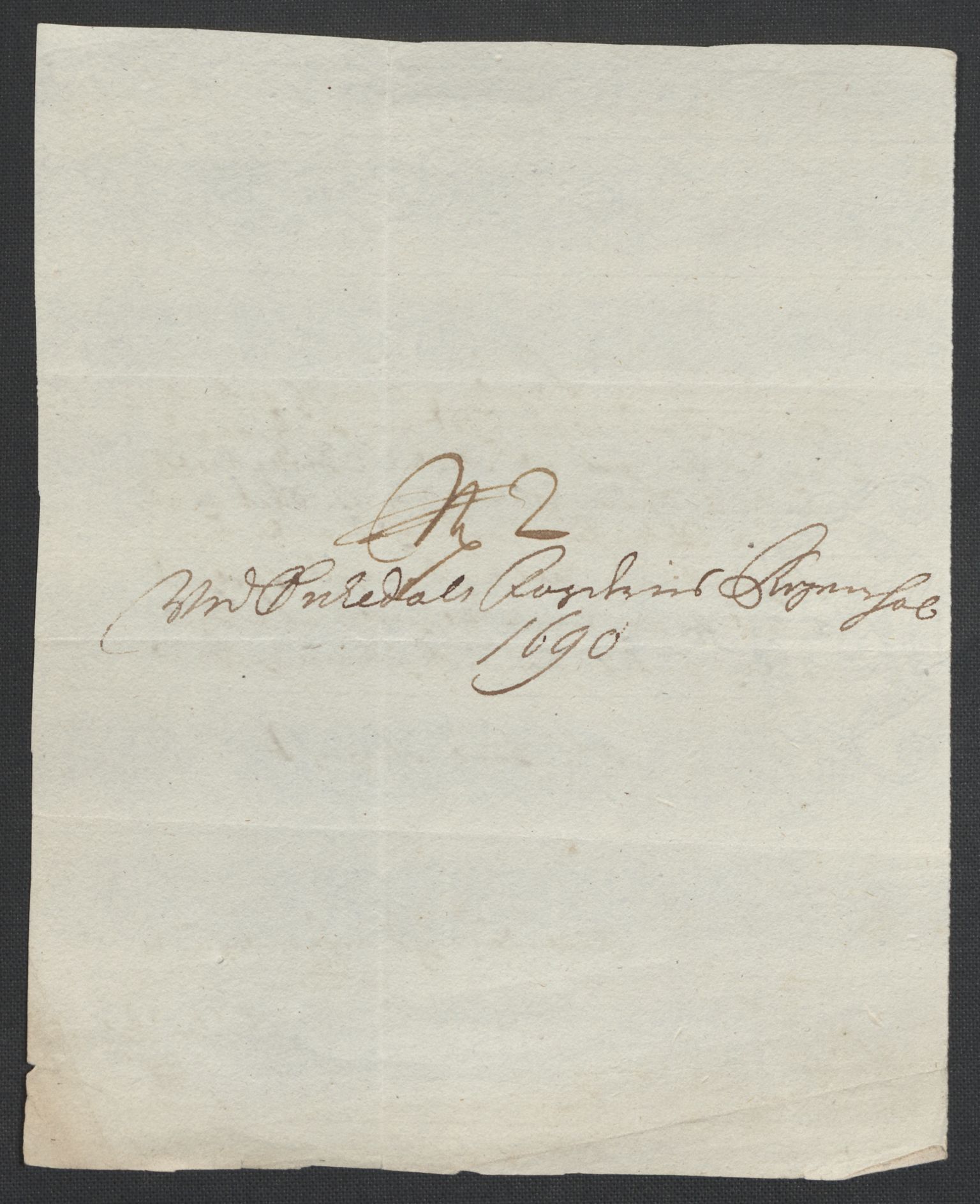 Rentekammeret inntil 1814, Reviderte regnskaper, Fogderegnskap, AV/RA-EA-4092/R58/L3936: Fogderegnskap Orkdal, 1689-1690, p. 438