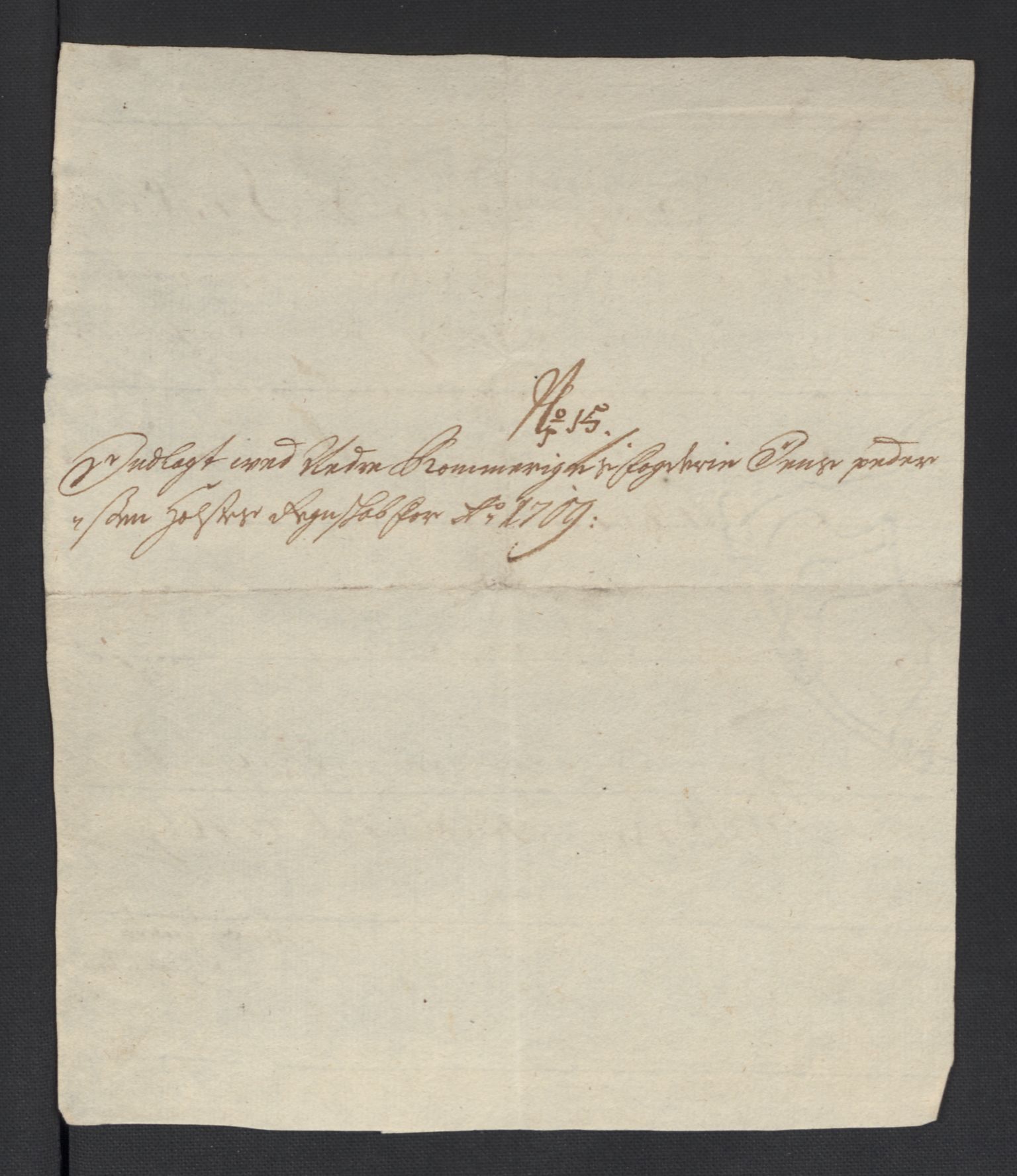 Rentekammeret inntil 1814, Reviderte regnskaper, Fogderegnskap, AV/RA-EA-4092/R11/L0591: Fogderegnskap Nedre Romerike, 1708-1709, p. 330