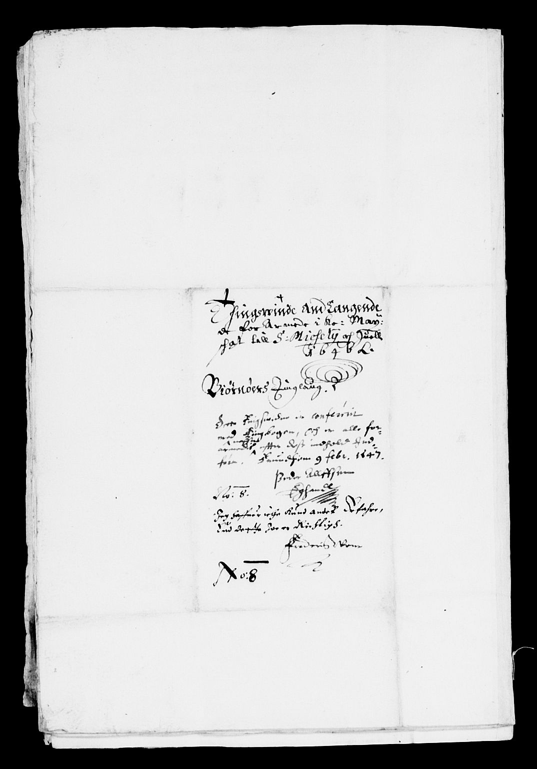 Rentekammeret inntil 1814, Reviderte regnskaper, Lensregnskaper, AV/RA-EA-5023/R/Rb/Rbw/L0087: Trondheim len, 1646-1647