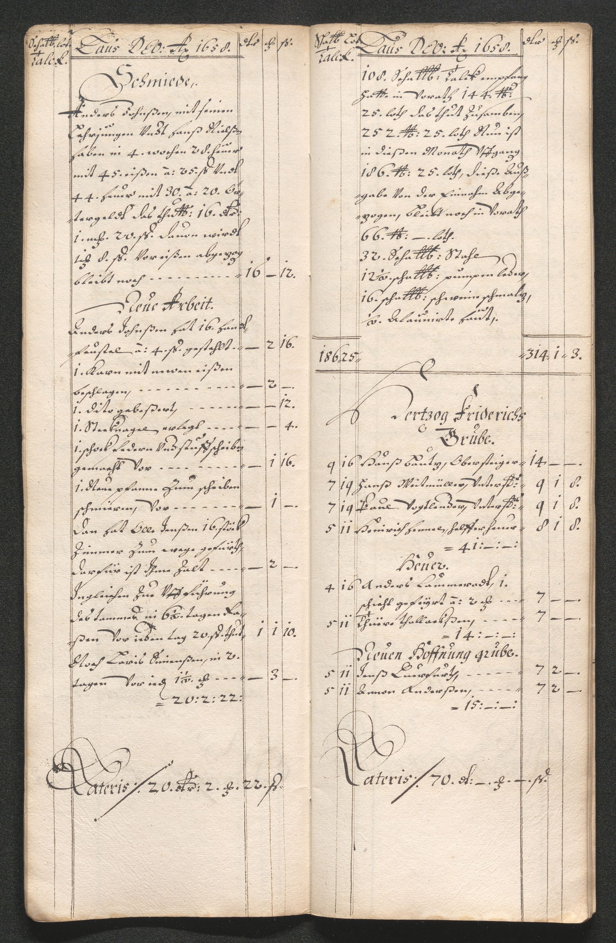 Kongsberg Sølvverk 1623-1816, AV/SAKO-EA-3135/001/D/Dc/Dcd/L0033: Utgiftsregnskap for gruver m.m. , 1658, p. 530