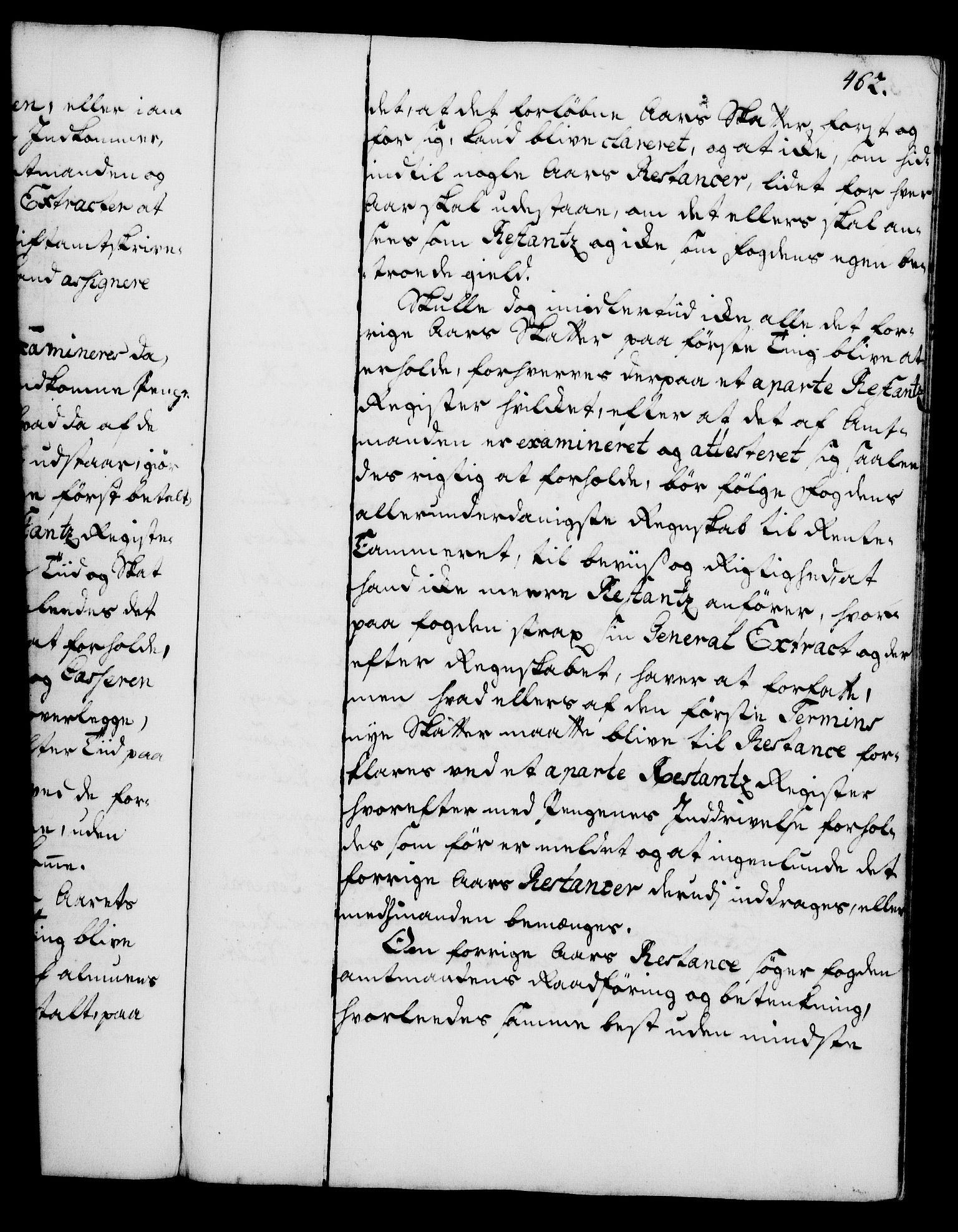 Rentekammeret, Kammerkanselliet, RA/EA-3111/G/Gg/Gga/L0005: Norsk ekspedisjonsprotokoll med register (merket RK 53.5), 1741-1749, p. 462