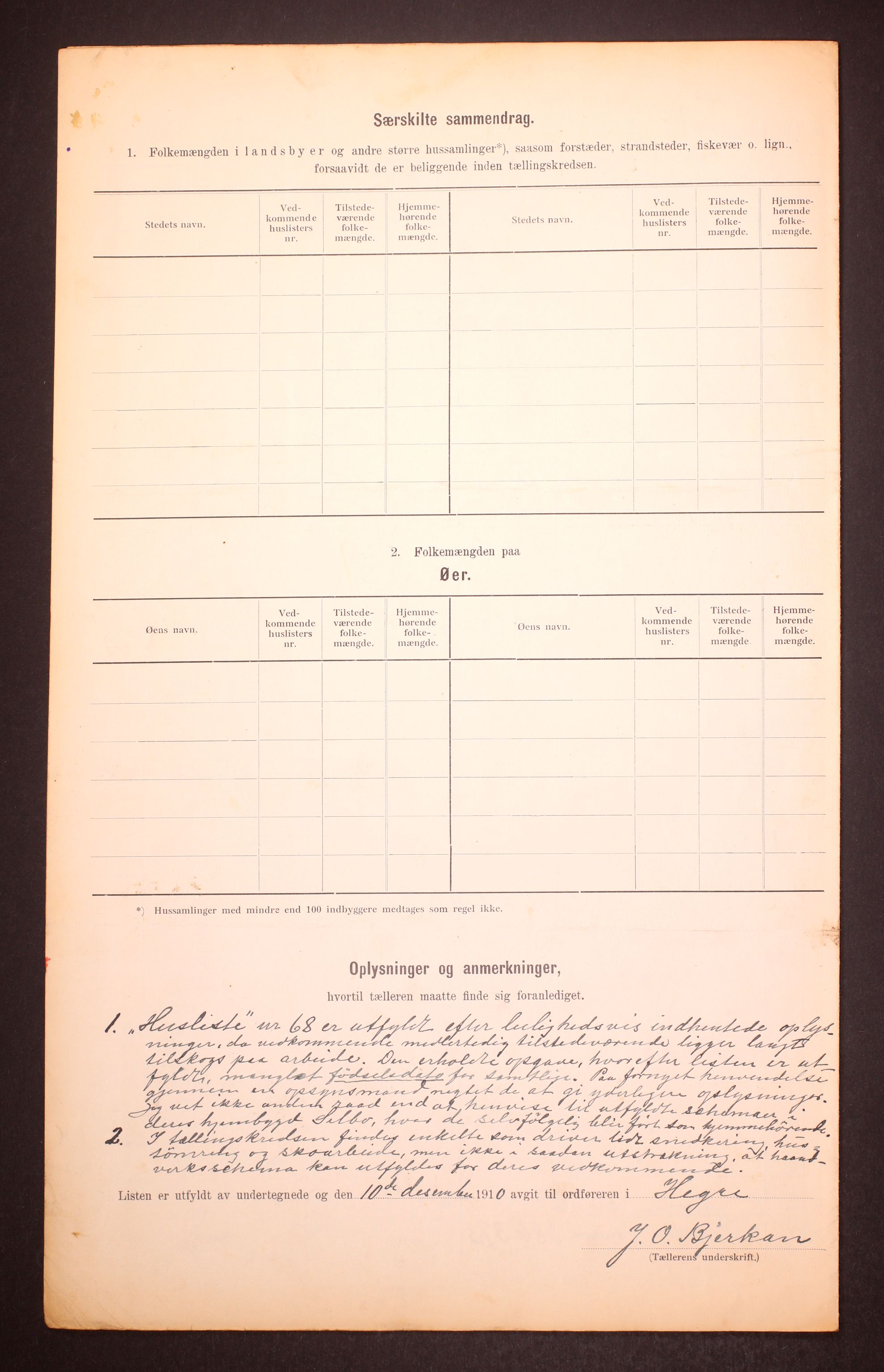 RA, 1910 census for Hegra, 1910, p. 24