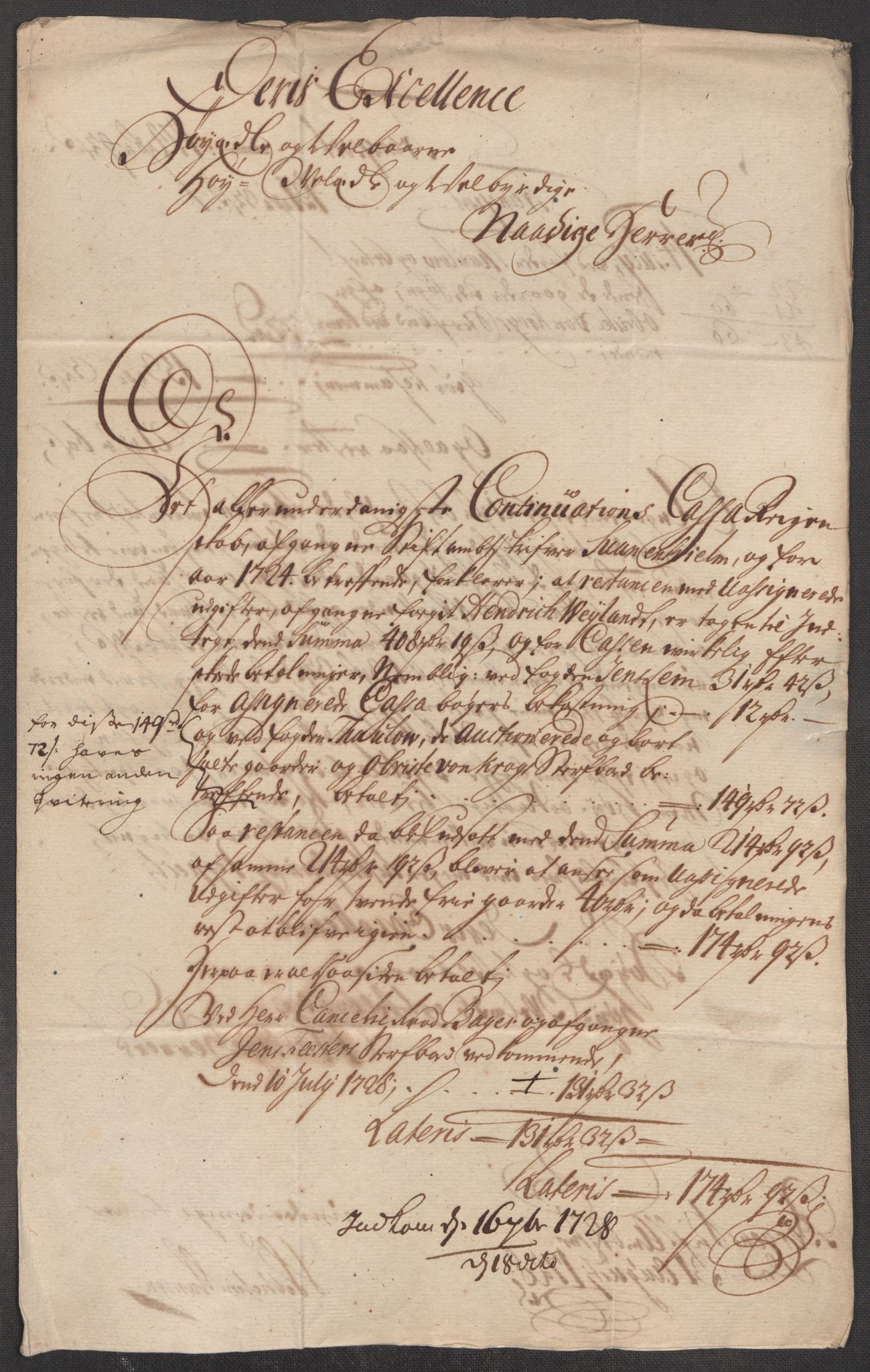 Rentekammeret inntil 1814, Reviderte regnskaper, Fogderegnskap, AV/RA-EA-4092/R51/L3199: Fogderegnskap Nordhordland og Voss, 1716, p. 320