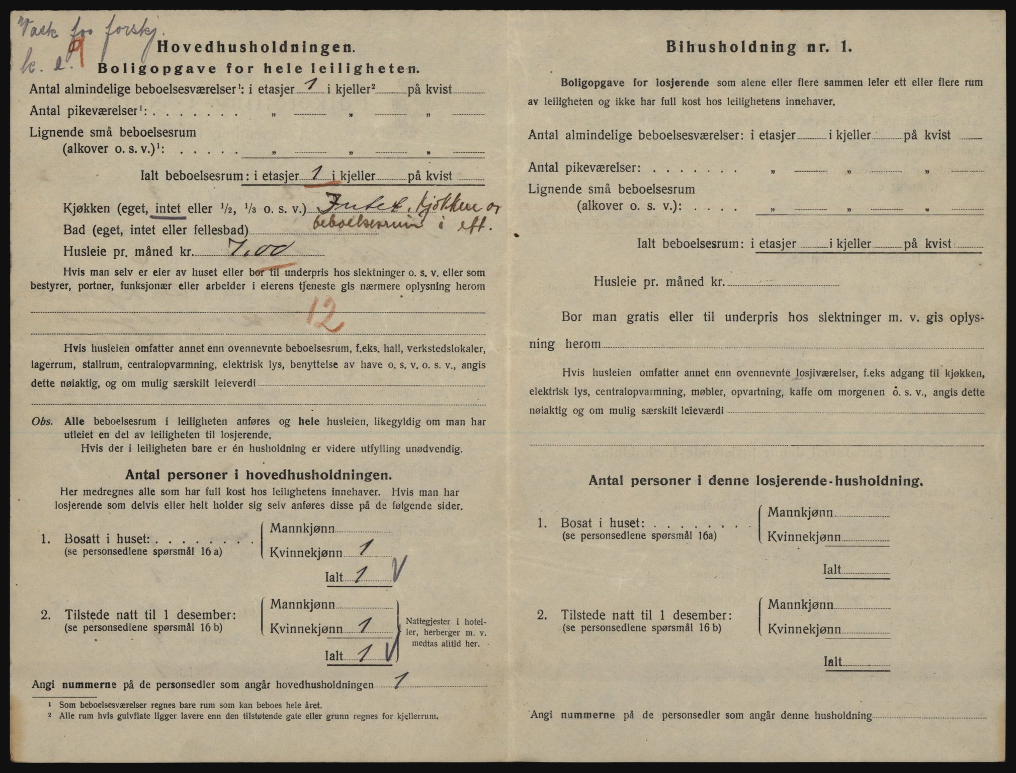 SATØ, 1920 census for Tromsø, 1920, p. 6162