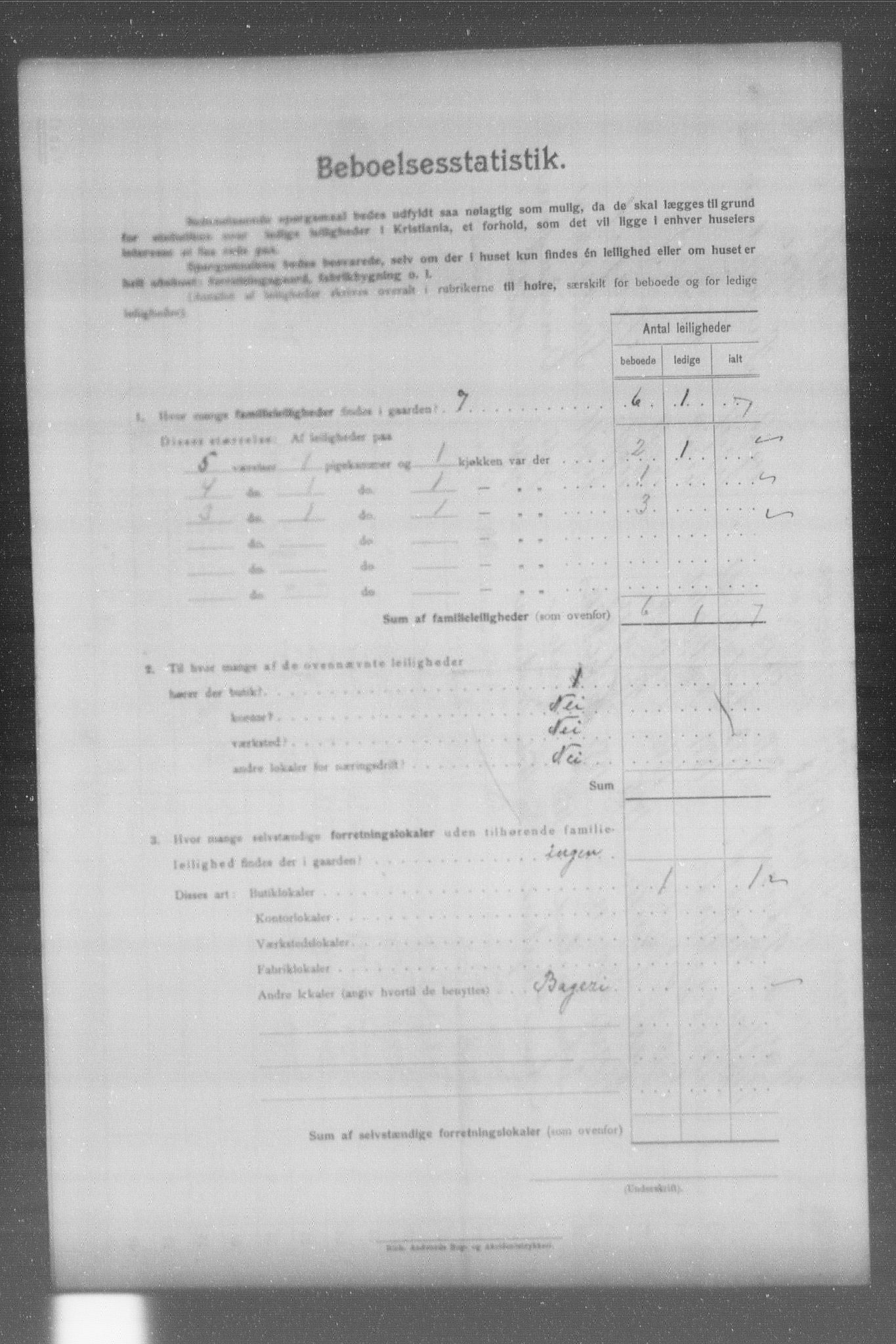 OBA, Municipal Census 1904 for Kristiania, 1904, p. 6560