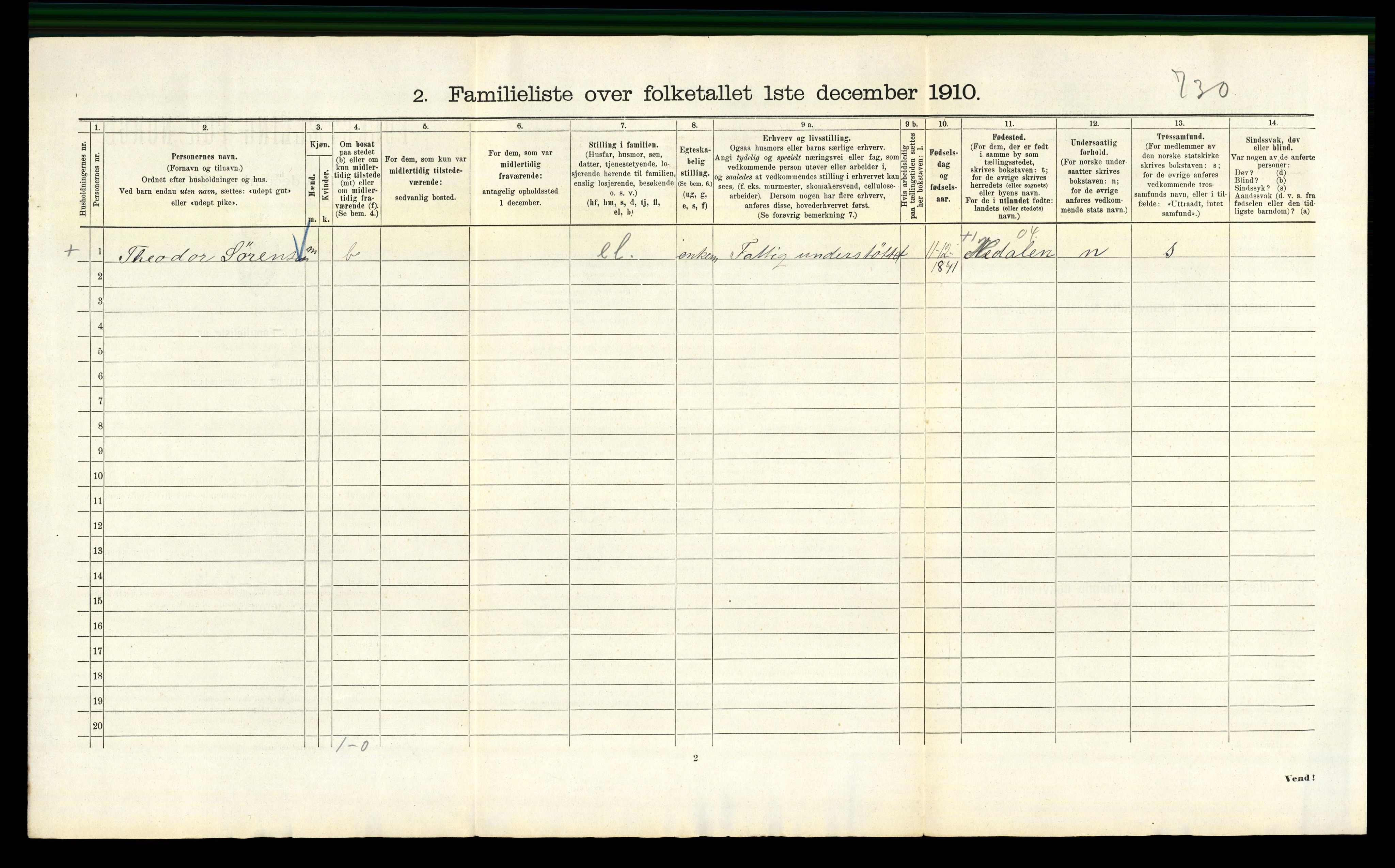 RA, 1910 census for Kristiania, 1910, p. 103564