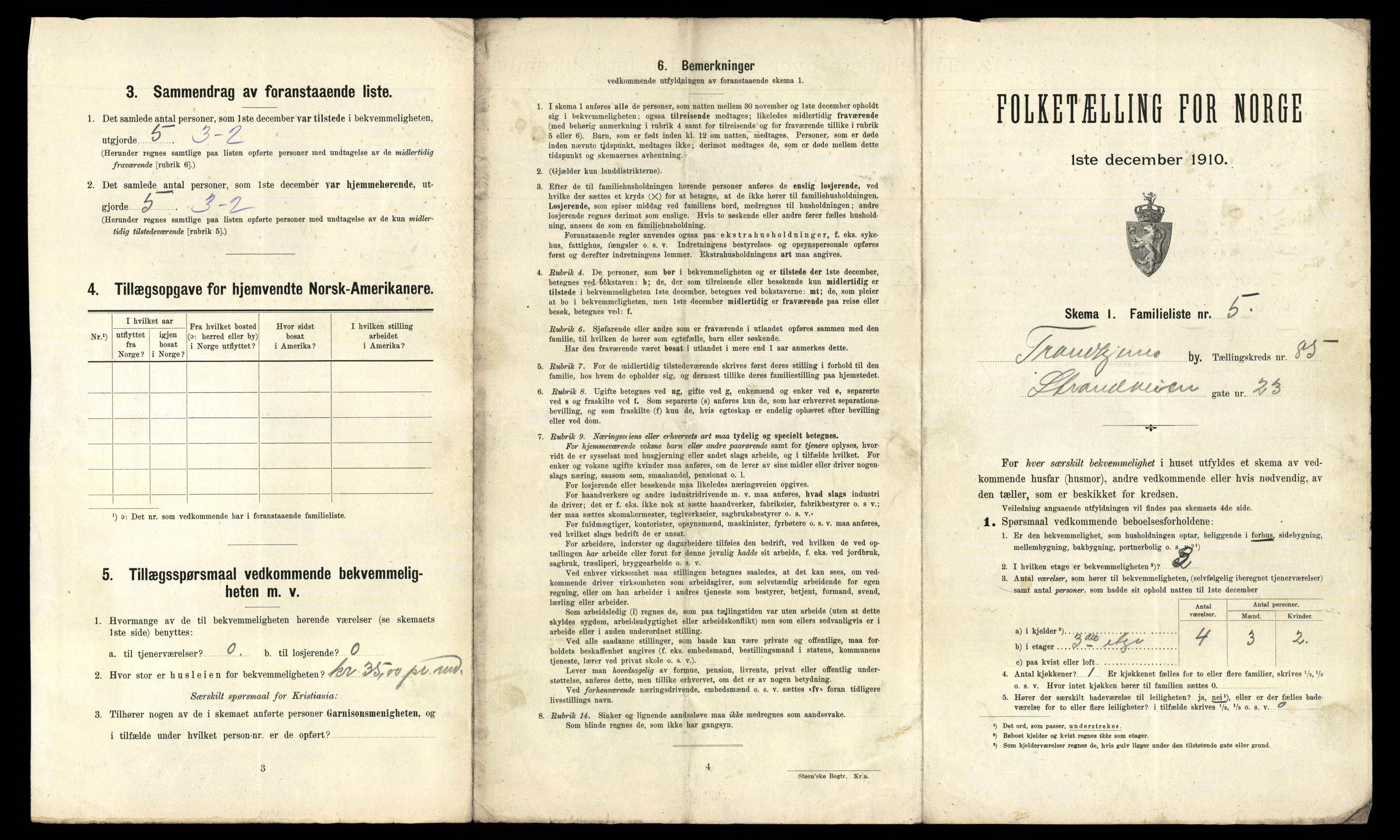 RA, 1910 census for Trondheim, 1910, p. 25929