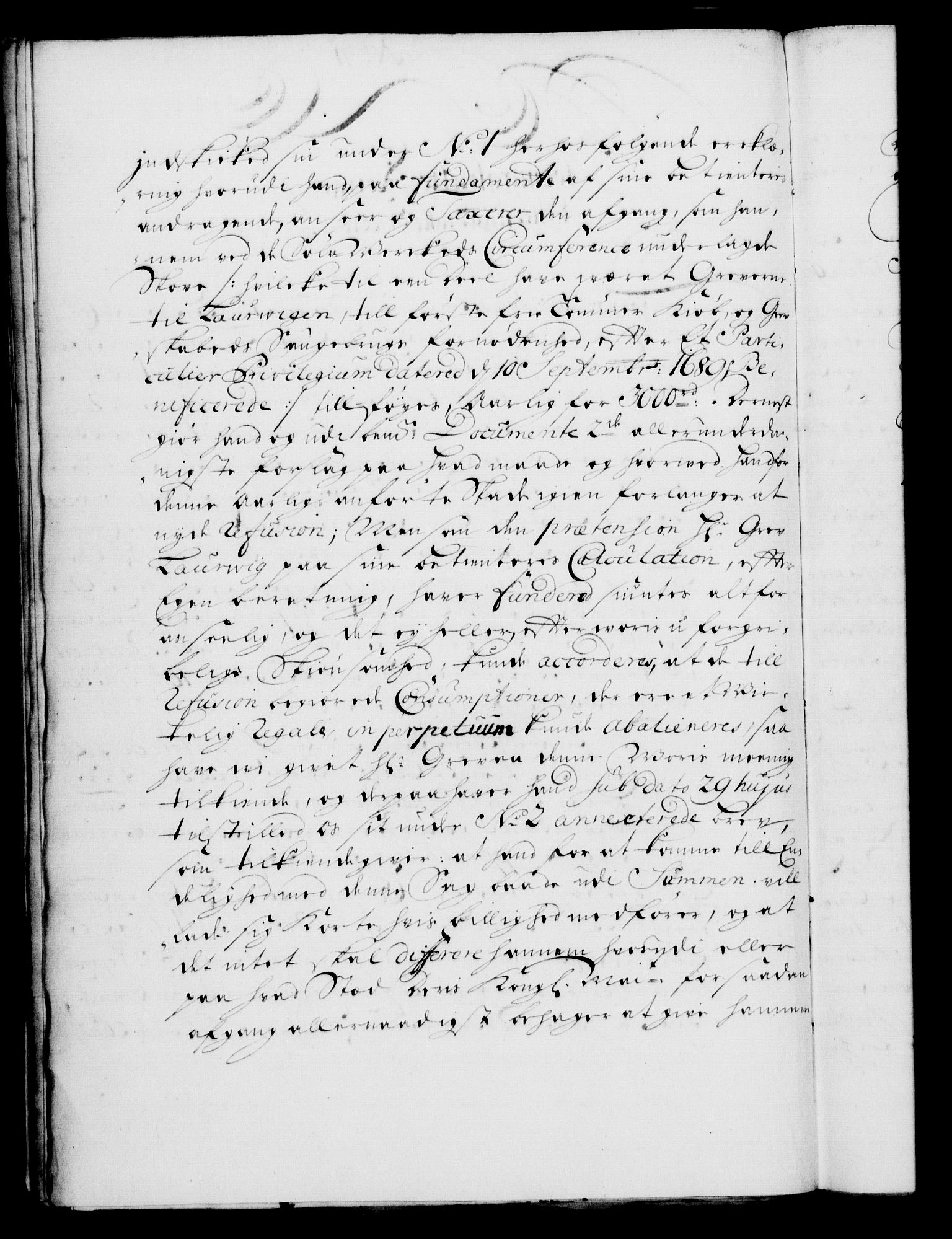 Rentekammeret, Kammerkanselliet, RA/EA-3111/G/Gf/Gfa/L0004: Norsk relasjons- og resolusjonsprotokoll (merket RK 52.4), 1721, p. 611