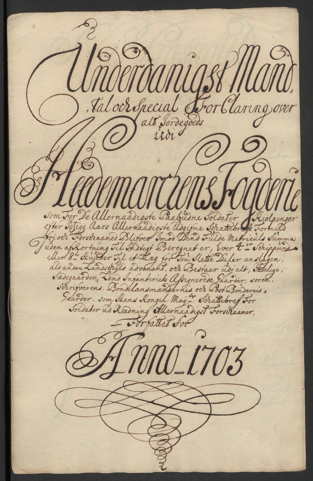Rentekammeret inntil 1814, Reviderte regnskaper, Fogderegnskap, RA/EA-4092/R16/L1041: Fogderegnskap Hedmark, 1703-1704, p. 180