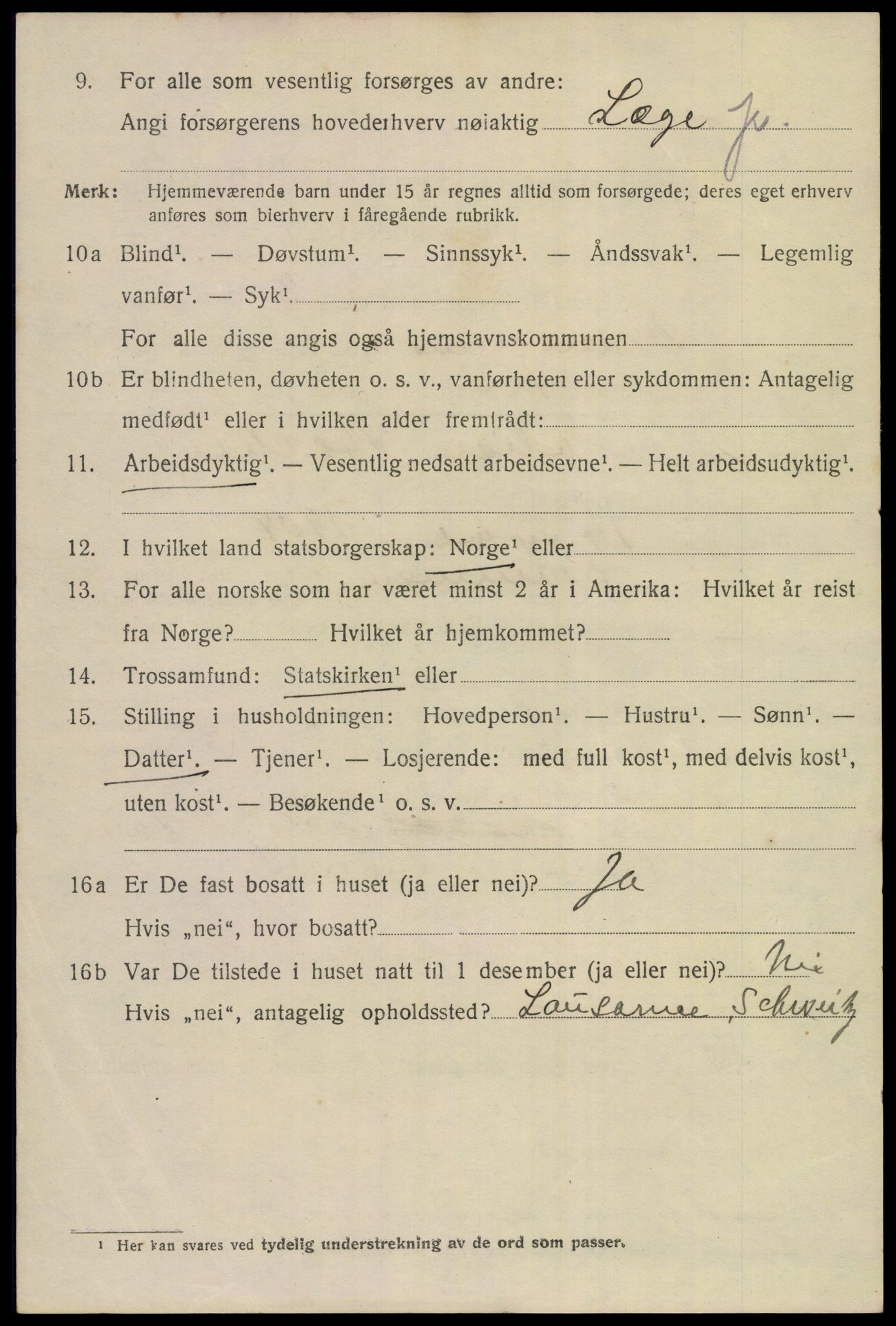 SAKO, 1920 census for Drammen, 1920, p. 66230