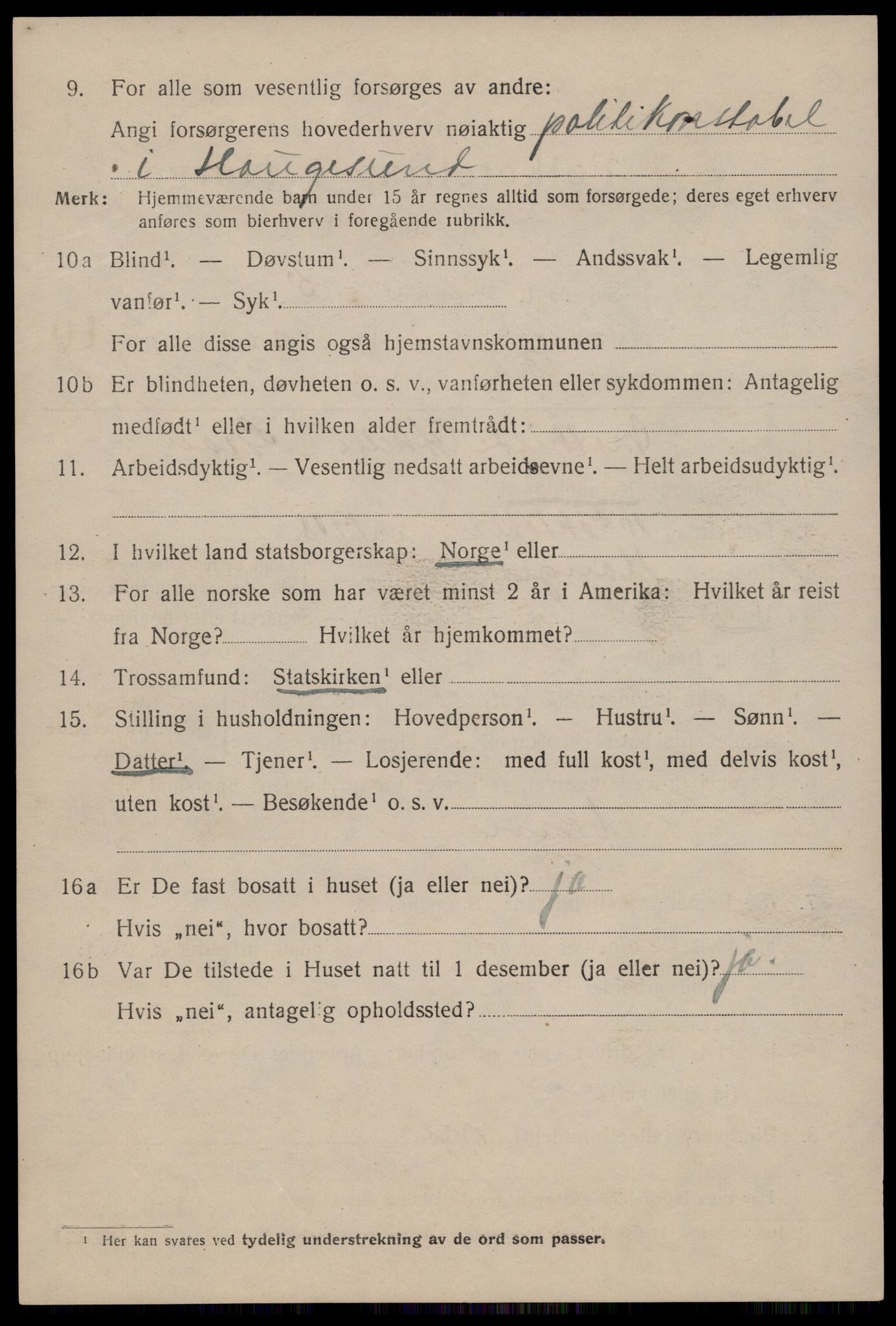 SAST, 1920 census for Haugesund, 1920, p. 35436
