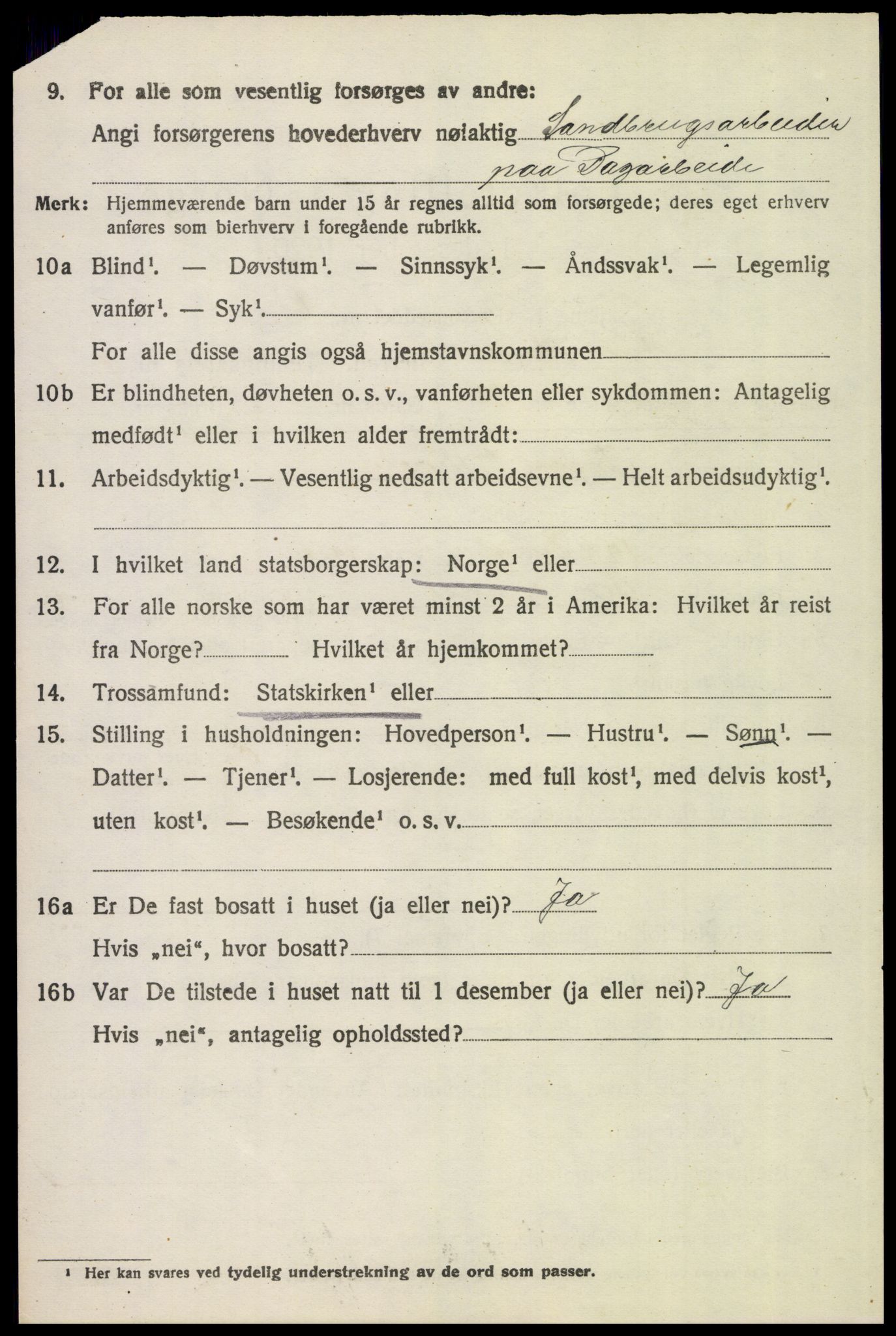 SAH, 1920 census for Øvre Rendal, 1920, p. 2830